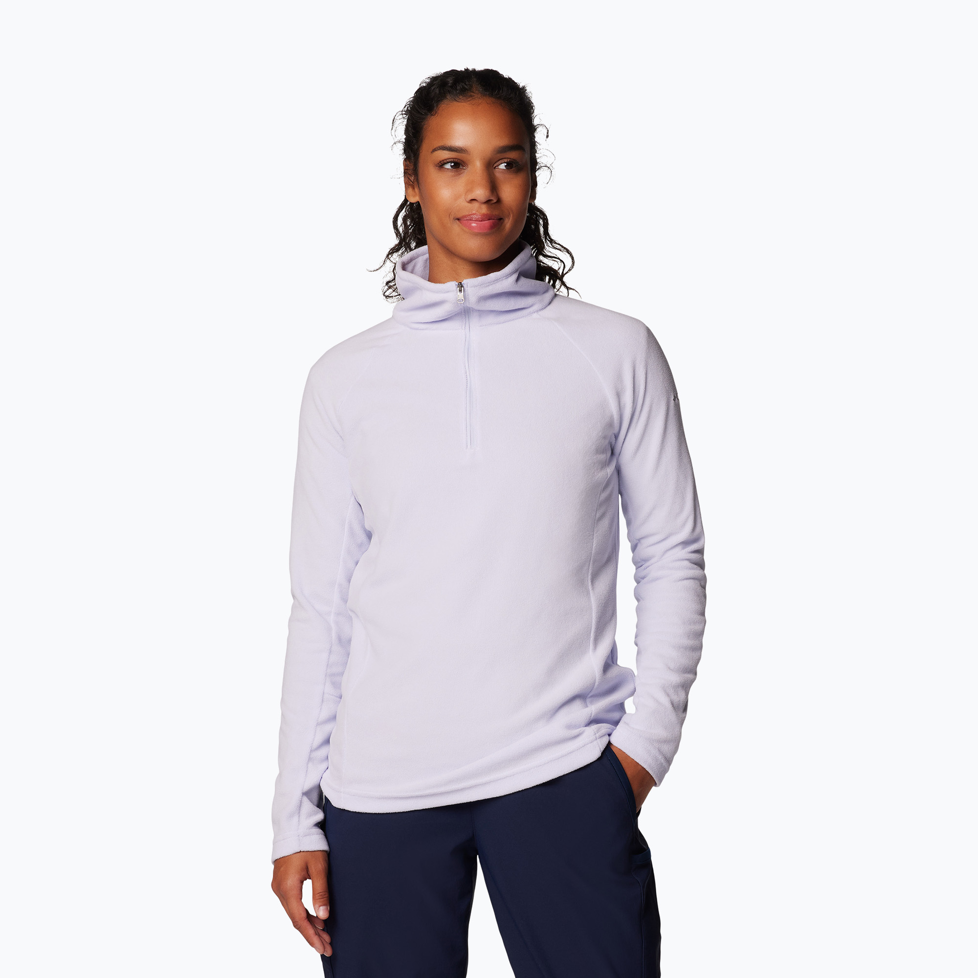 Bluza polarowa damska Columbia Glacial IV 1/2 Zip snowdrift 