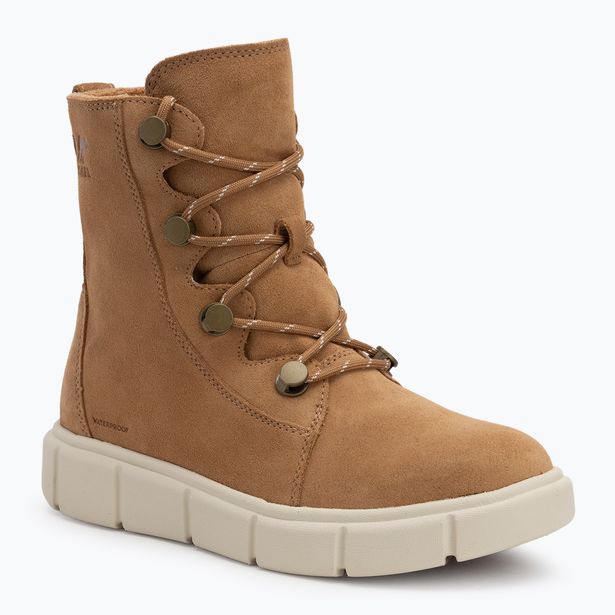 Śniegowce damskie Sorel Explorer III Joan tawny buff/chalk 