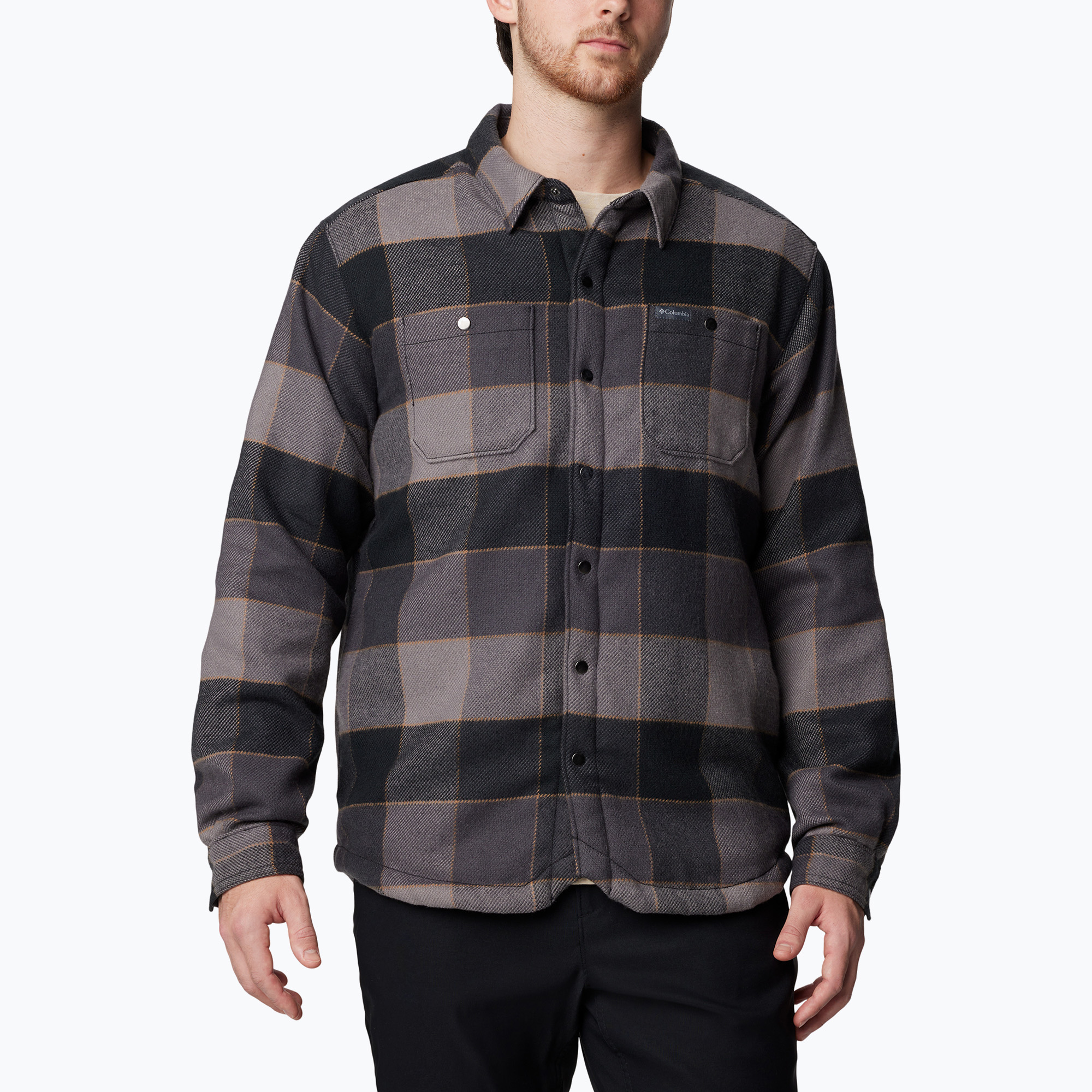 Koszula męska Columbia Windward II black multi windowpane check 