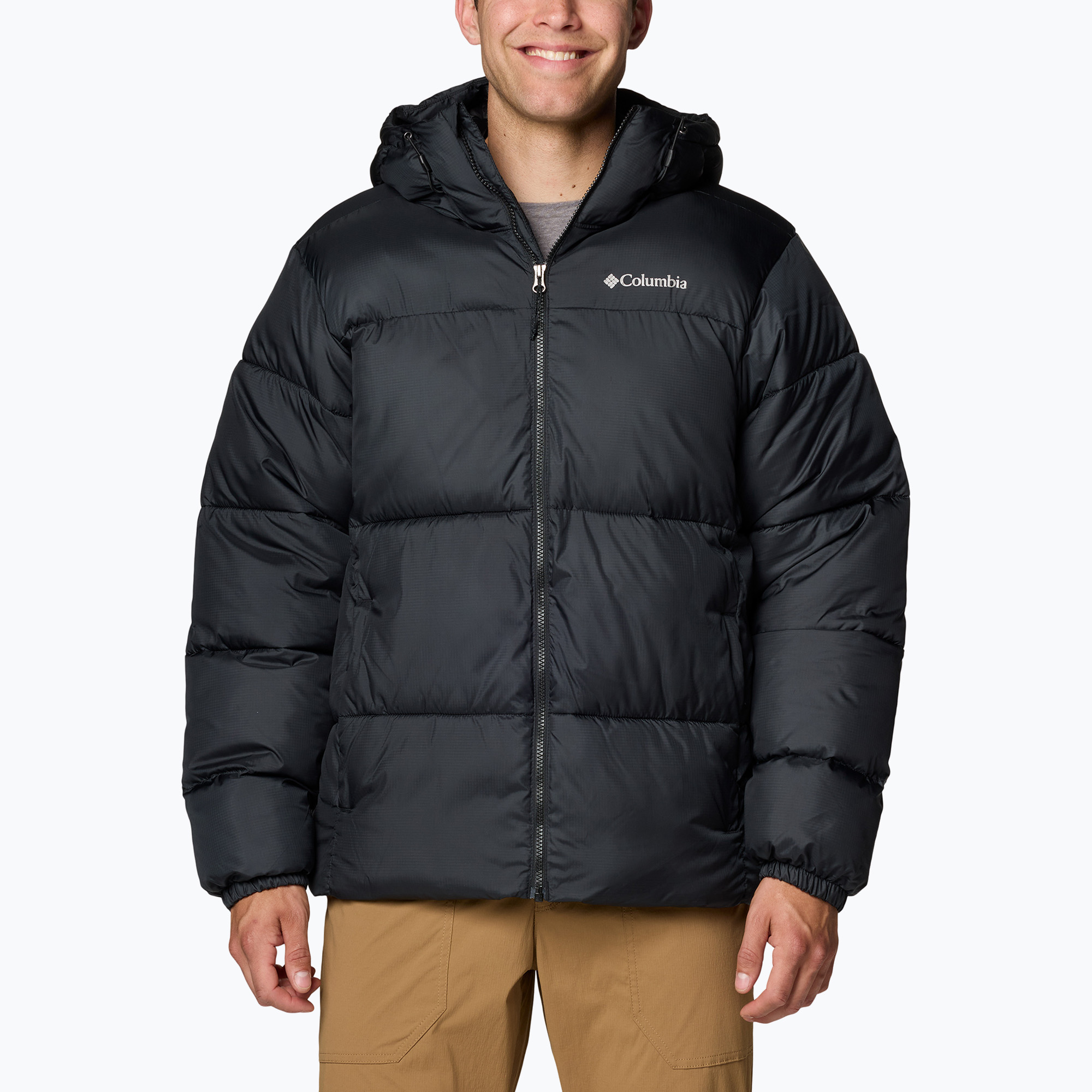 Kurtka ocieplana męska Columbia Puffect II Hooded black 