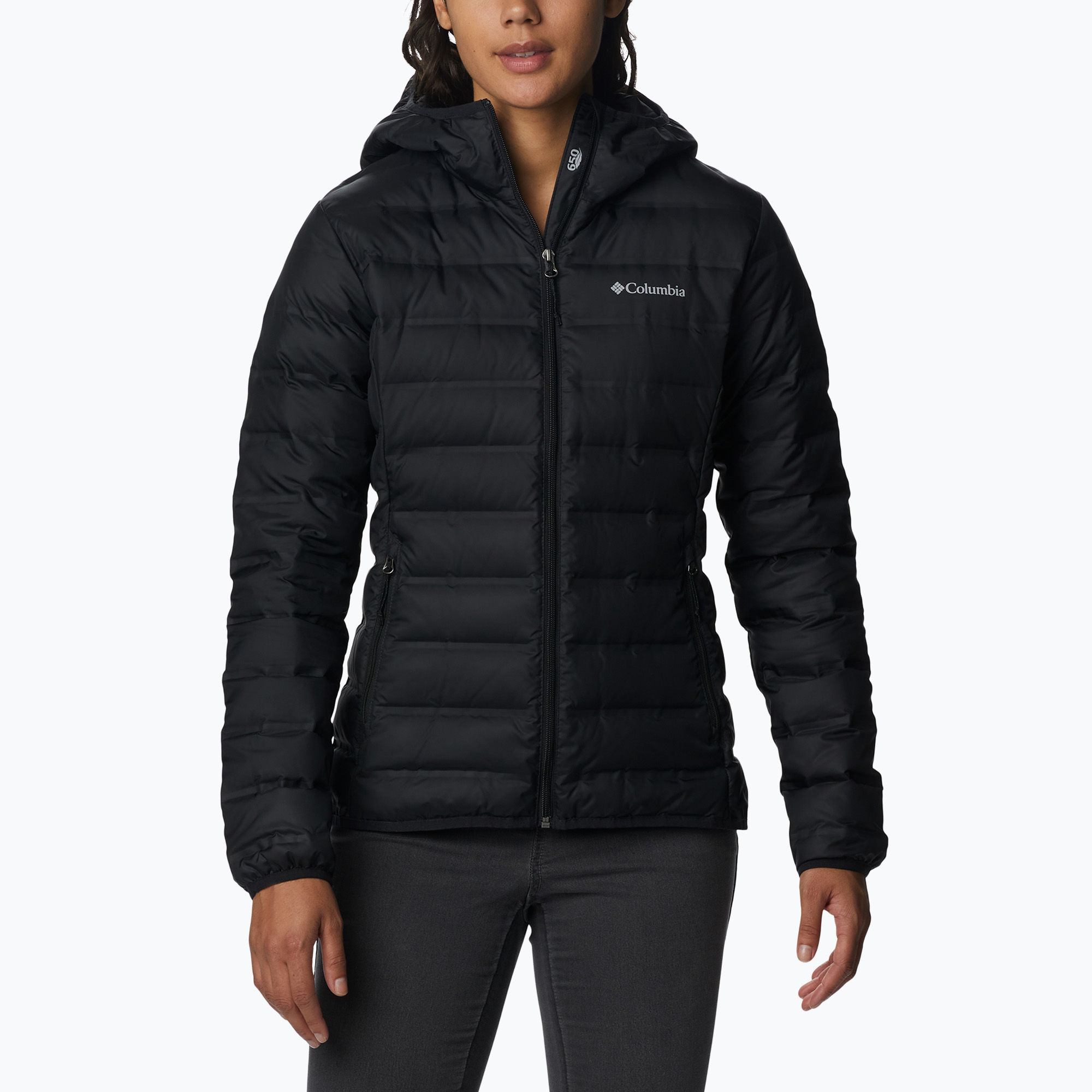 Kurtka puchowa damska Columbia Lake 22 II Down Hooded black 