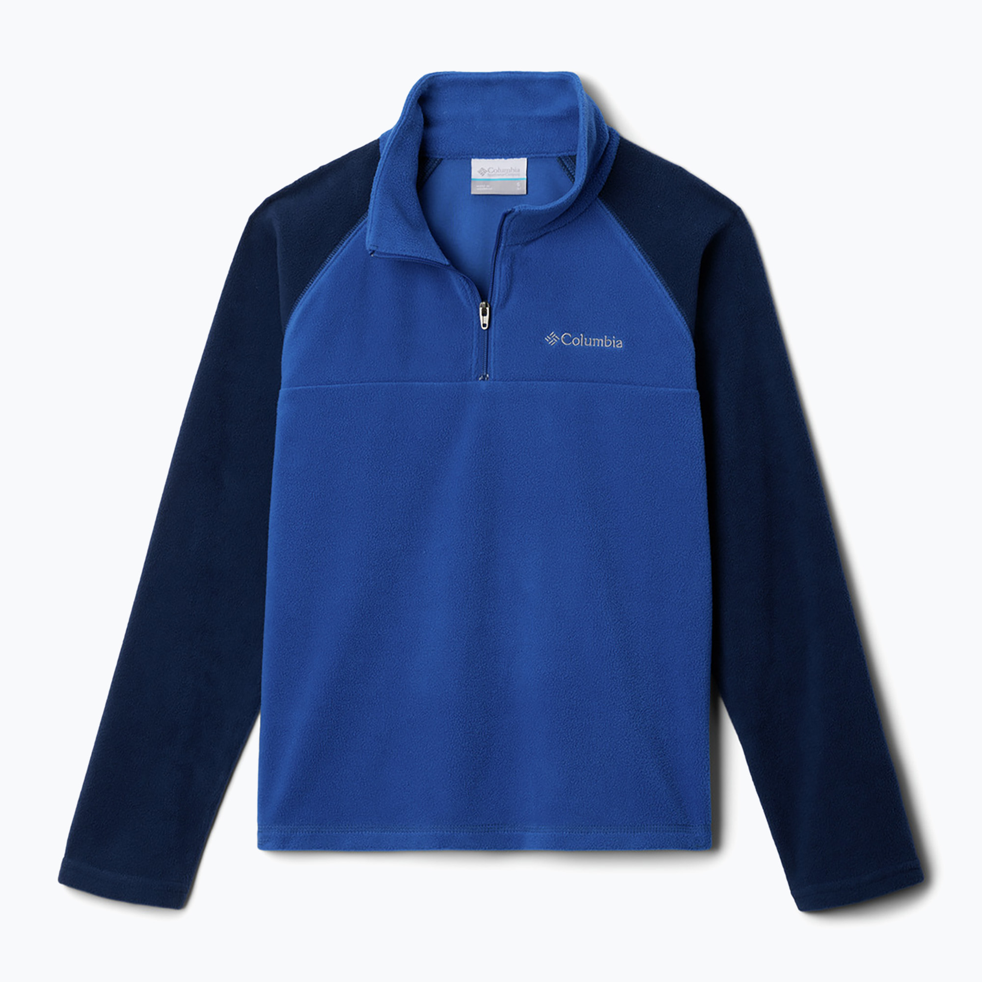 Bluza polarowa dziecięca Columbia Glacial Half Zip mountain blue/collegiate navy 