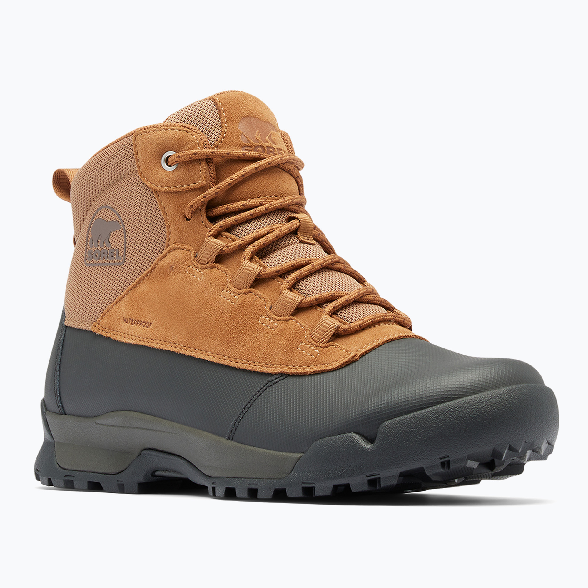 Śniegowce męskie Sorel Buxton Lite Lace Plus Wp elk/black 