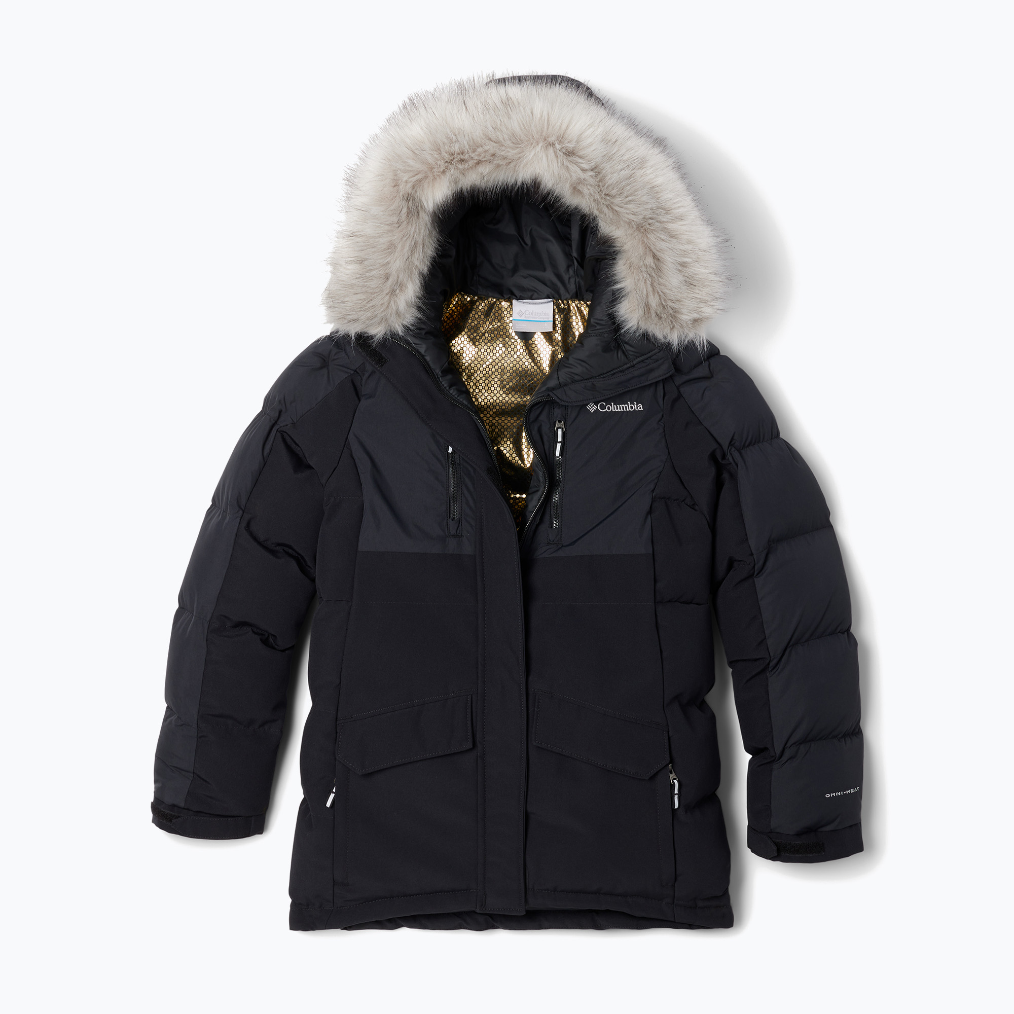 Kurtka ocieplana dziecięca Columbia Girl's Marquam Peak Fusion II 2024 black 
