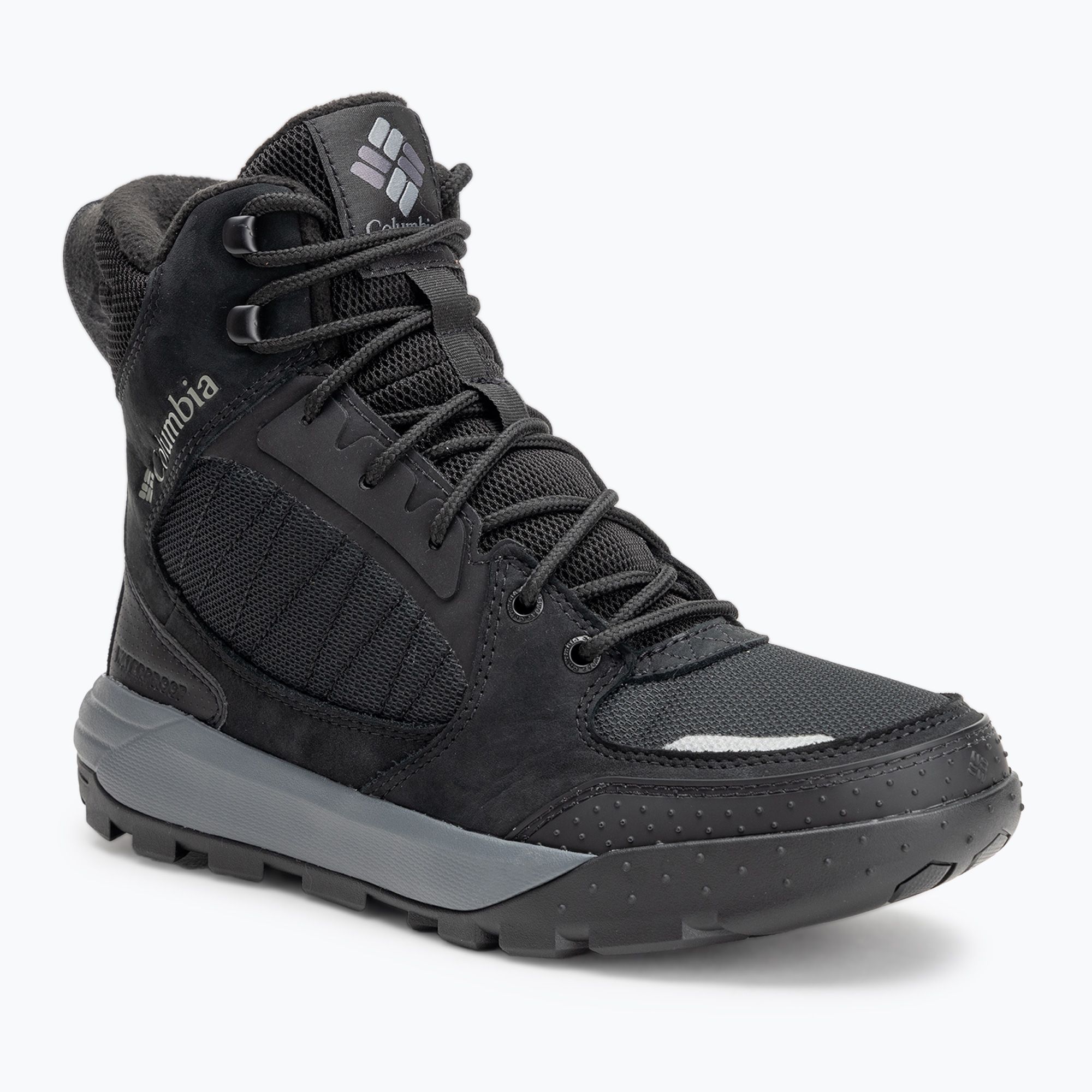 Buty zimowe męskie Columbia Portlander Boot Ohi black/ ti grey steel 