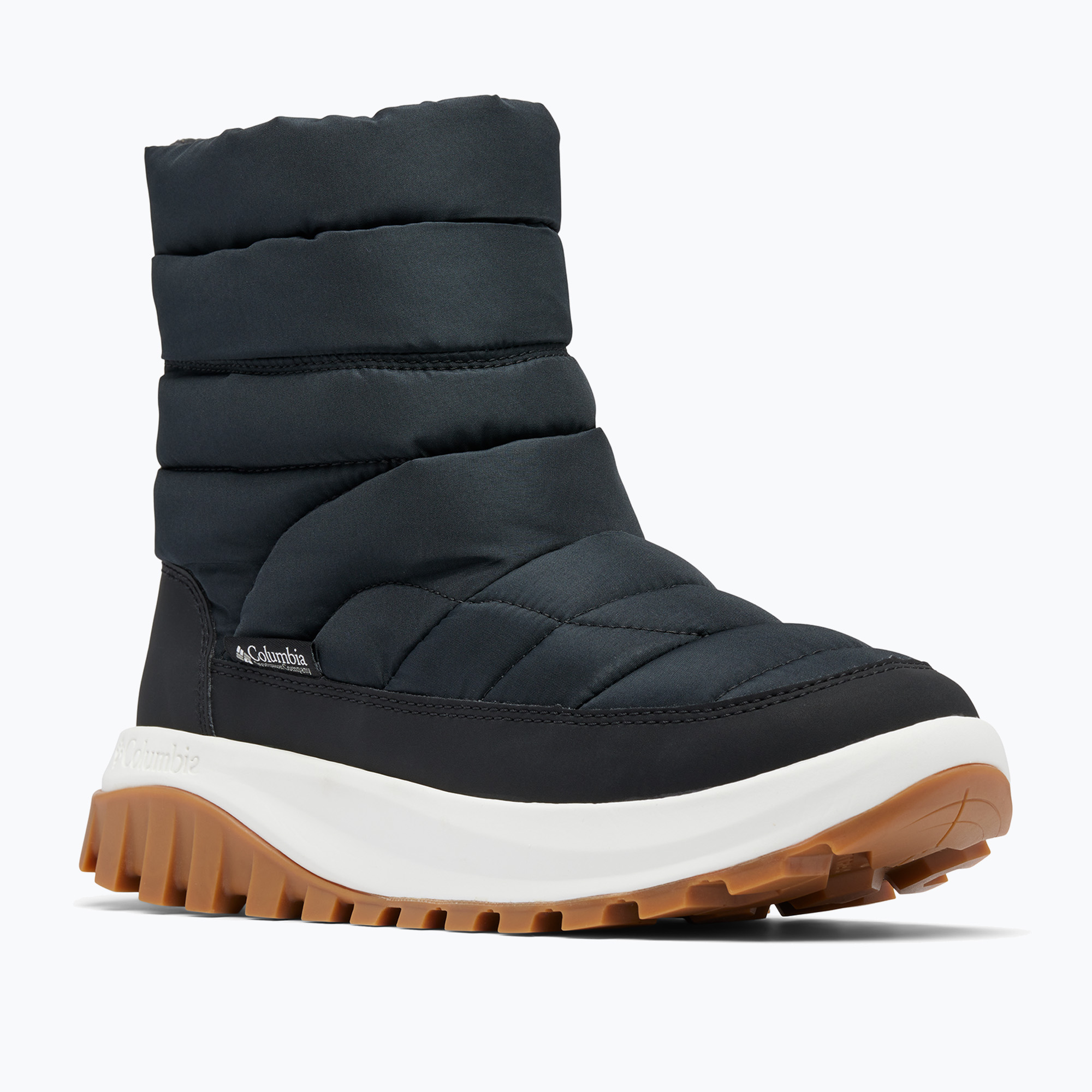 Śniegowce damskie Columbia Snowtrot Mid black/sea salt 