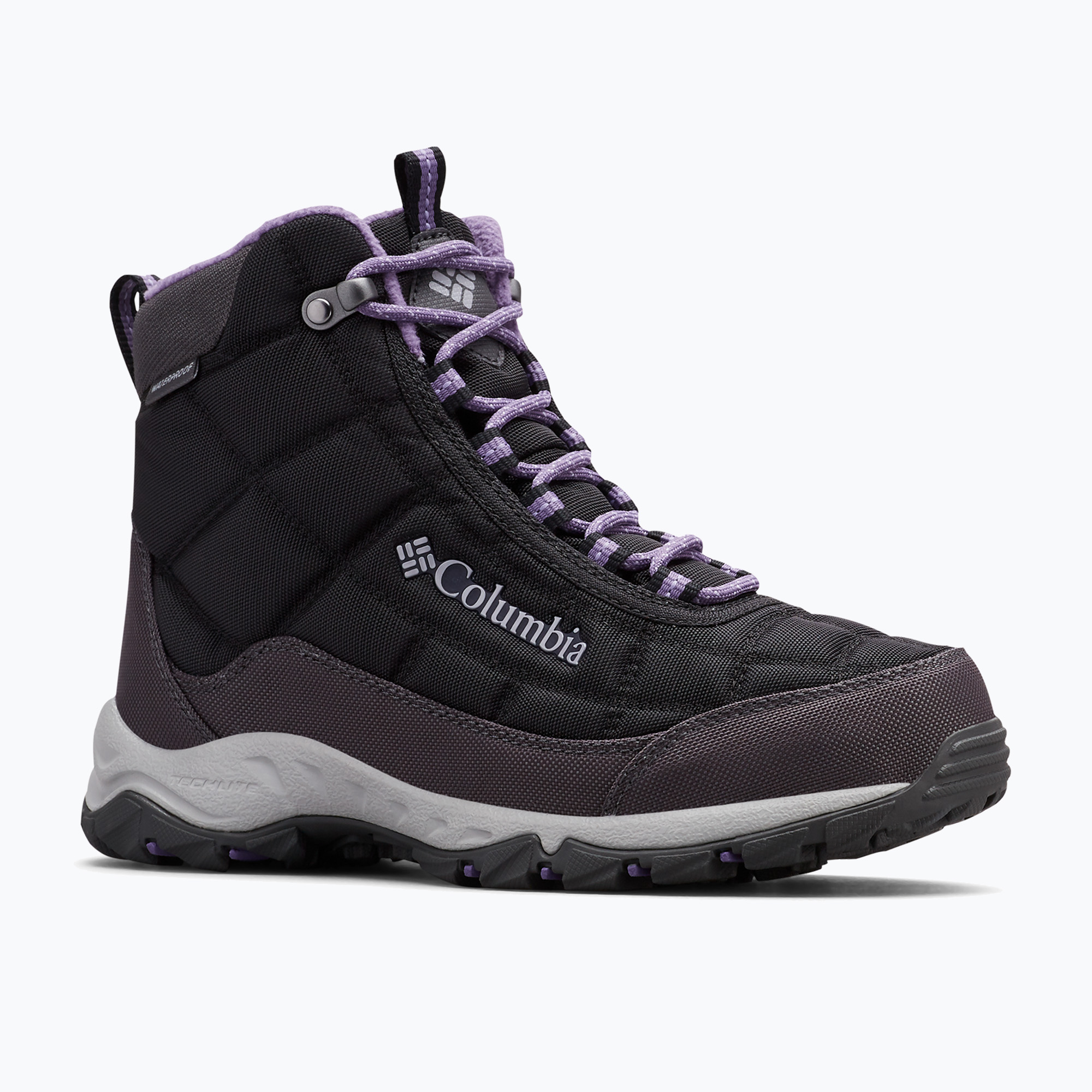 Buty trekkingowe damskie Columbia Firecamp Boot V2 black/plum purple 
