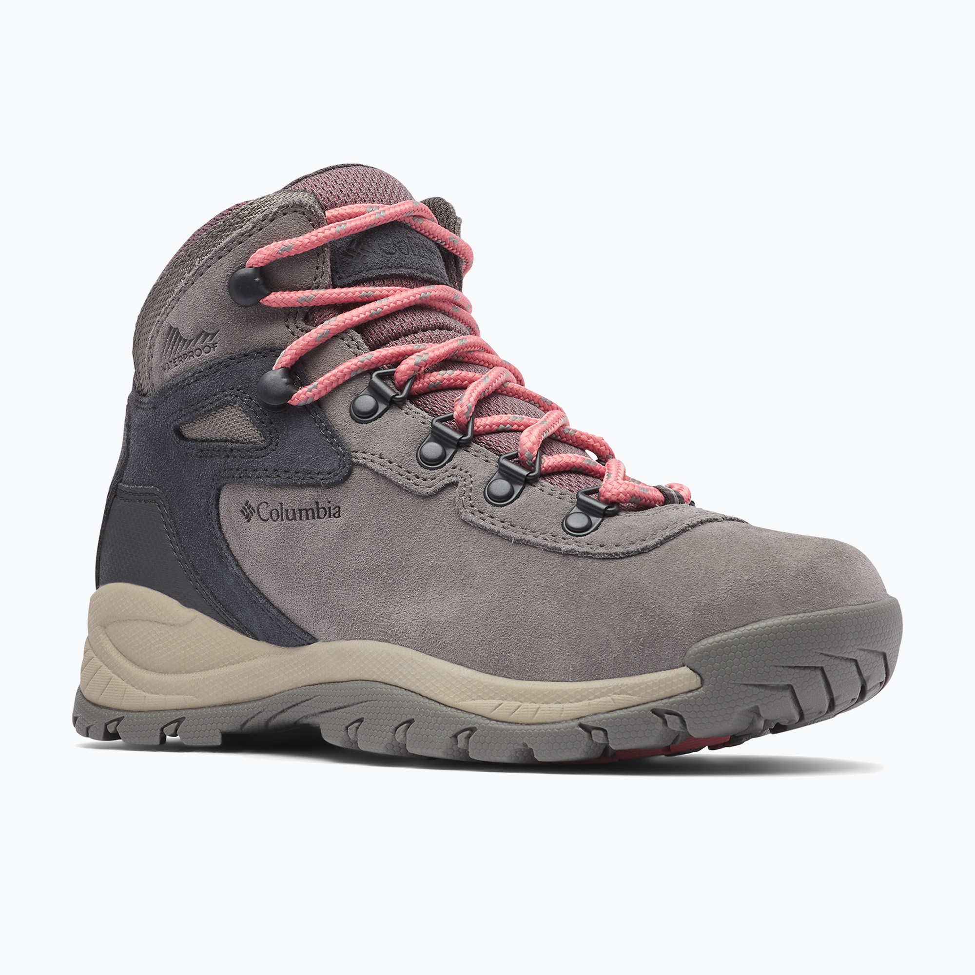 Buty trekkingowe damskie Columbia Newton Ridge Plus Wp Amped stratus/canyon rose 