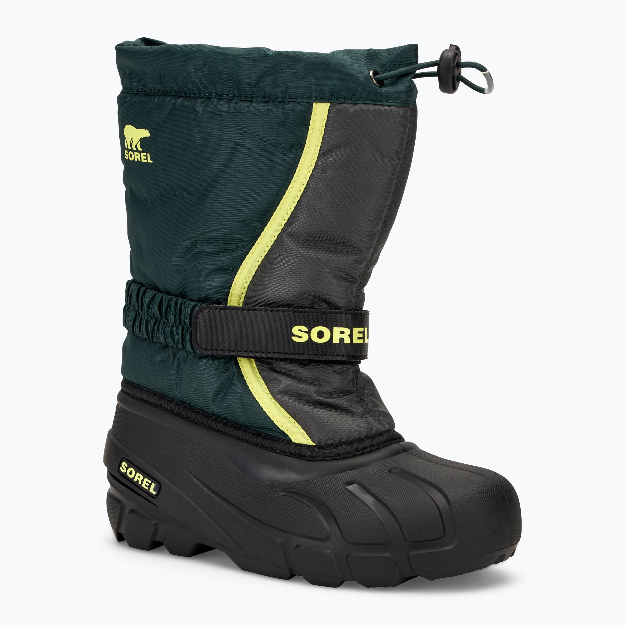 Śniegowce dziecięce Sorel Youth Flurry 24 spruce/grill 