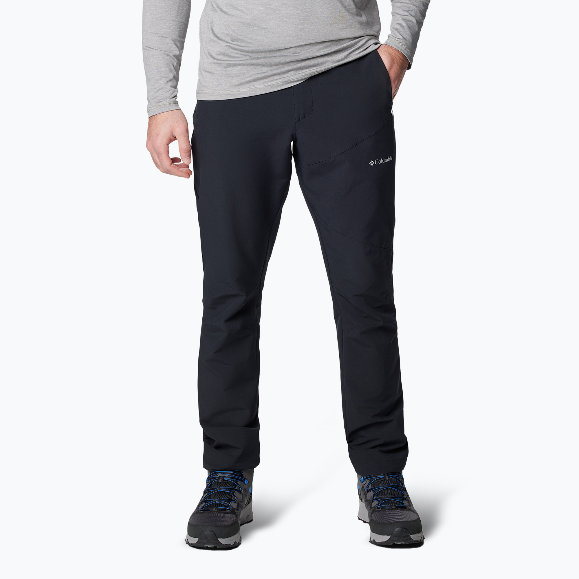 Spodnie softshell męskie Columbia Columbia Tech Softshell black 