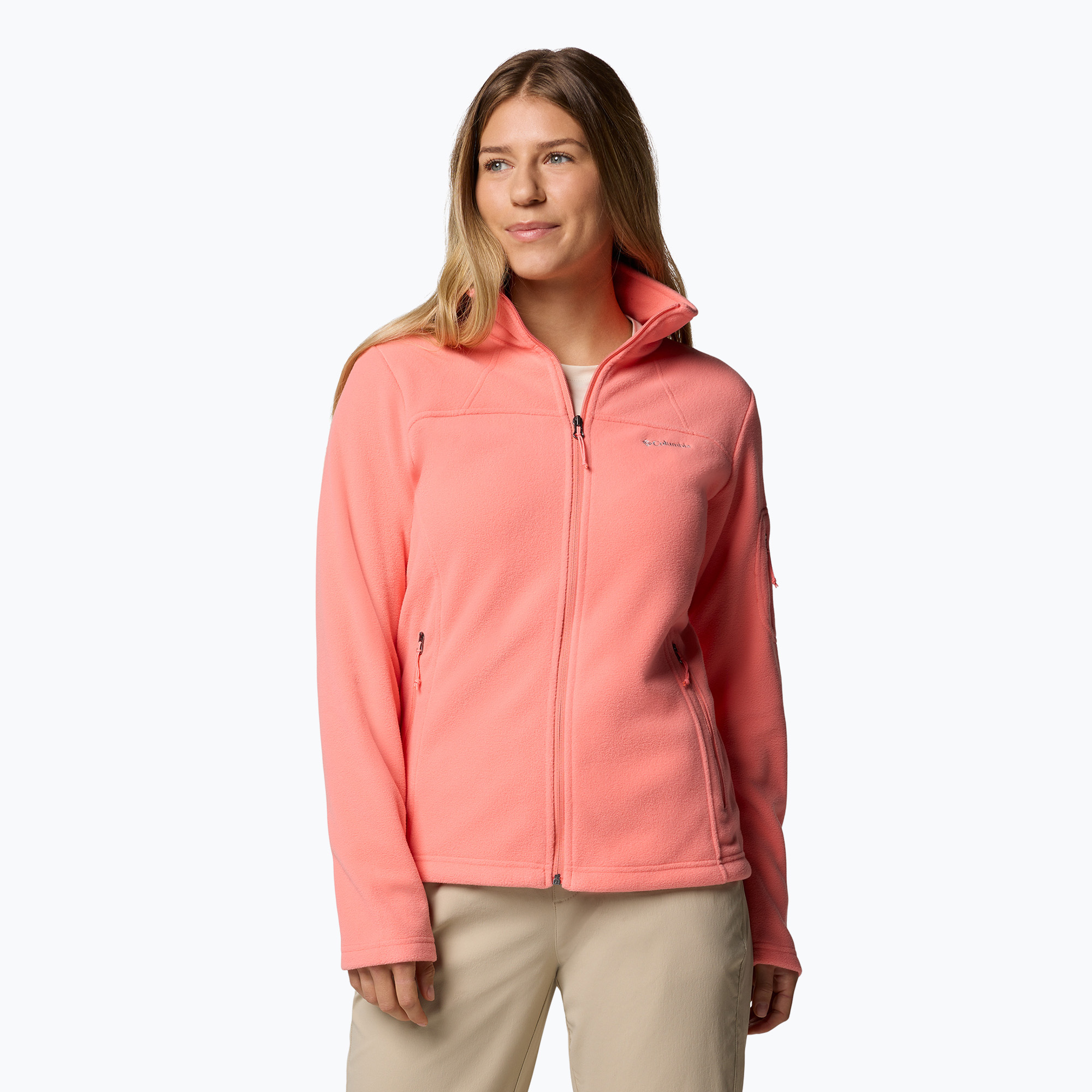 Bluza polarowa damska Columbia Fast Trek II alpenglow 