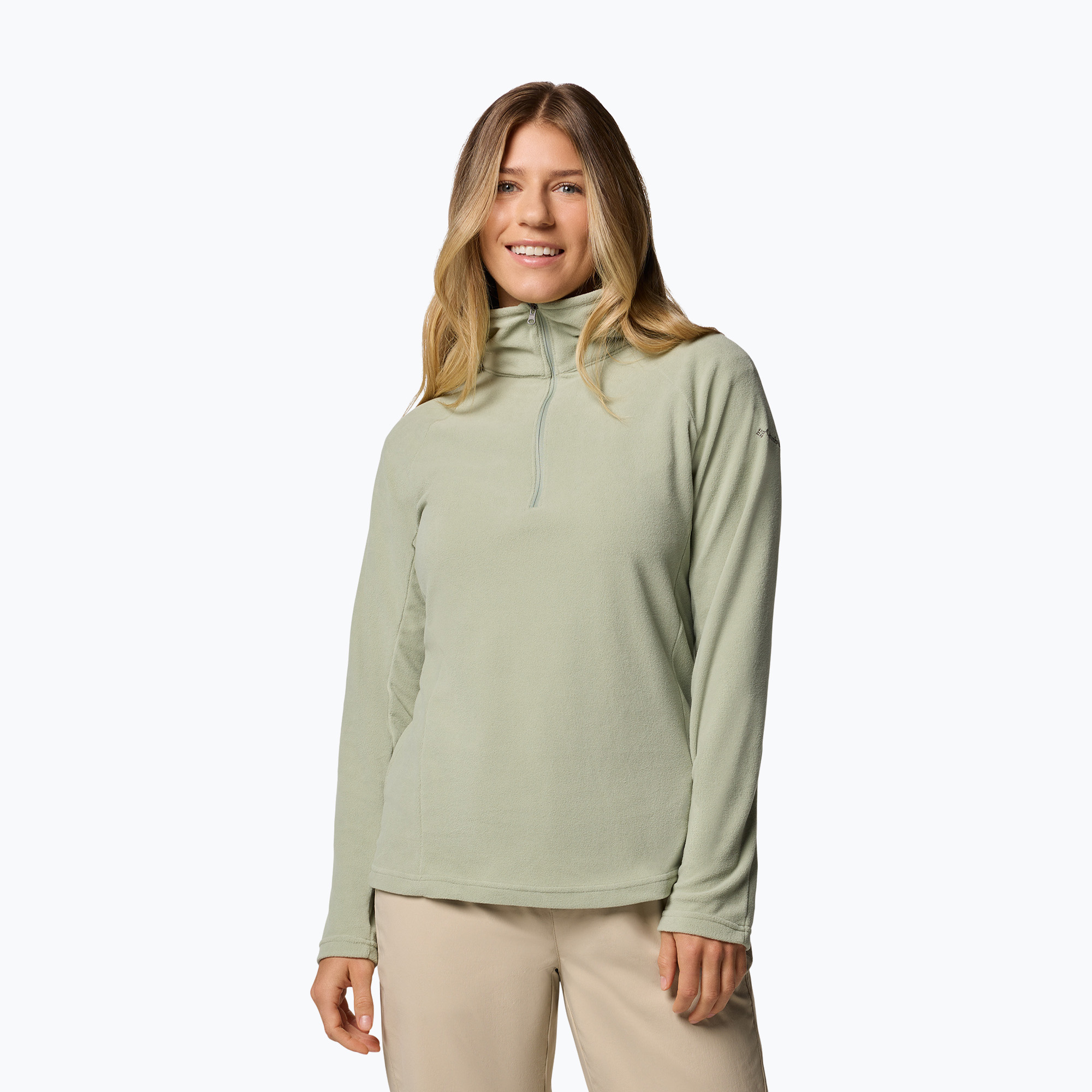 Bluza polarowa damska Columbia Glacial IV 1/2 Zip safari 