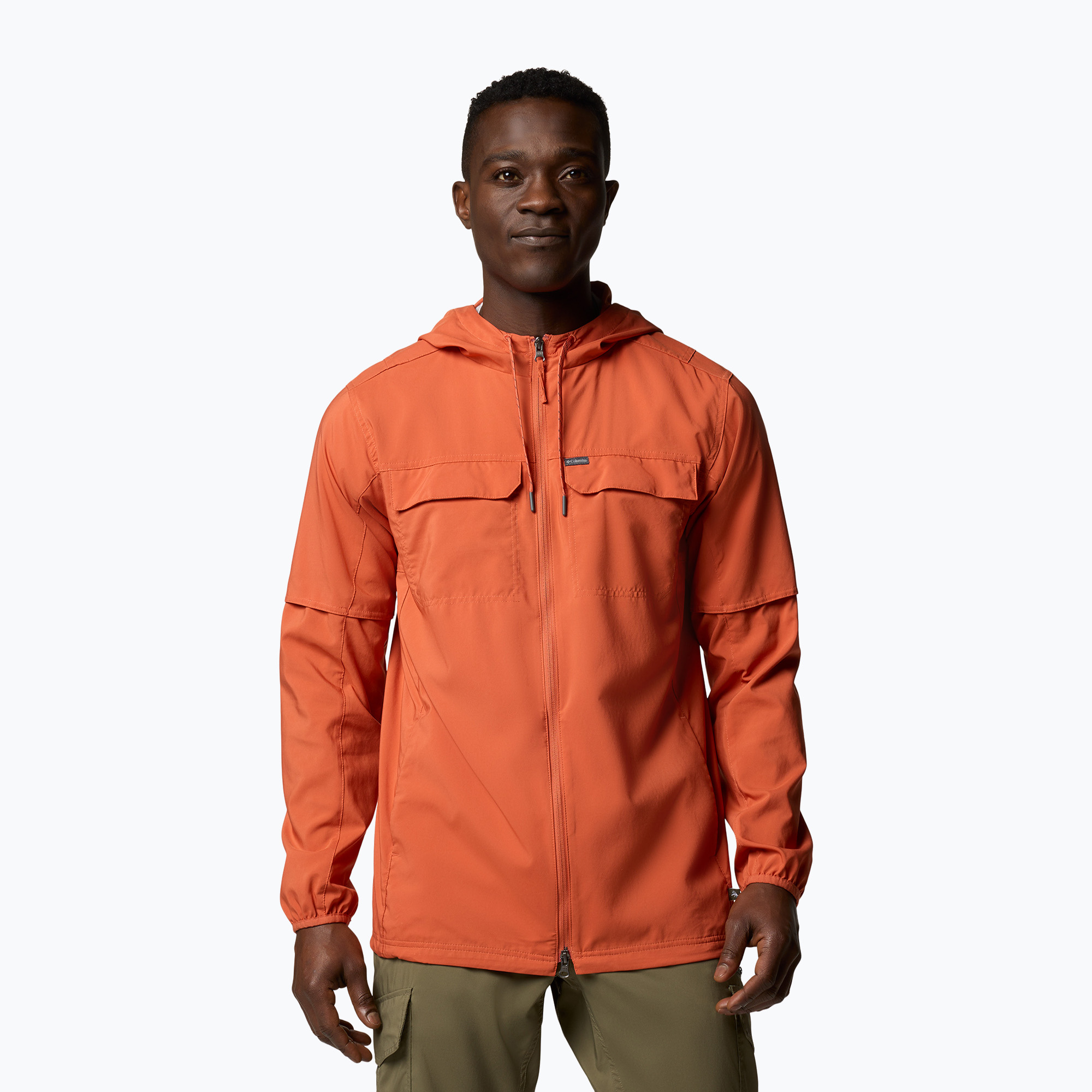 Bluza trekkingowa męska Columbia Skien Valley Hooded tuscan 