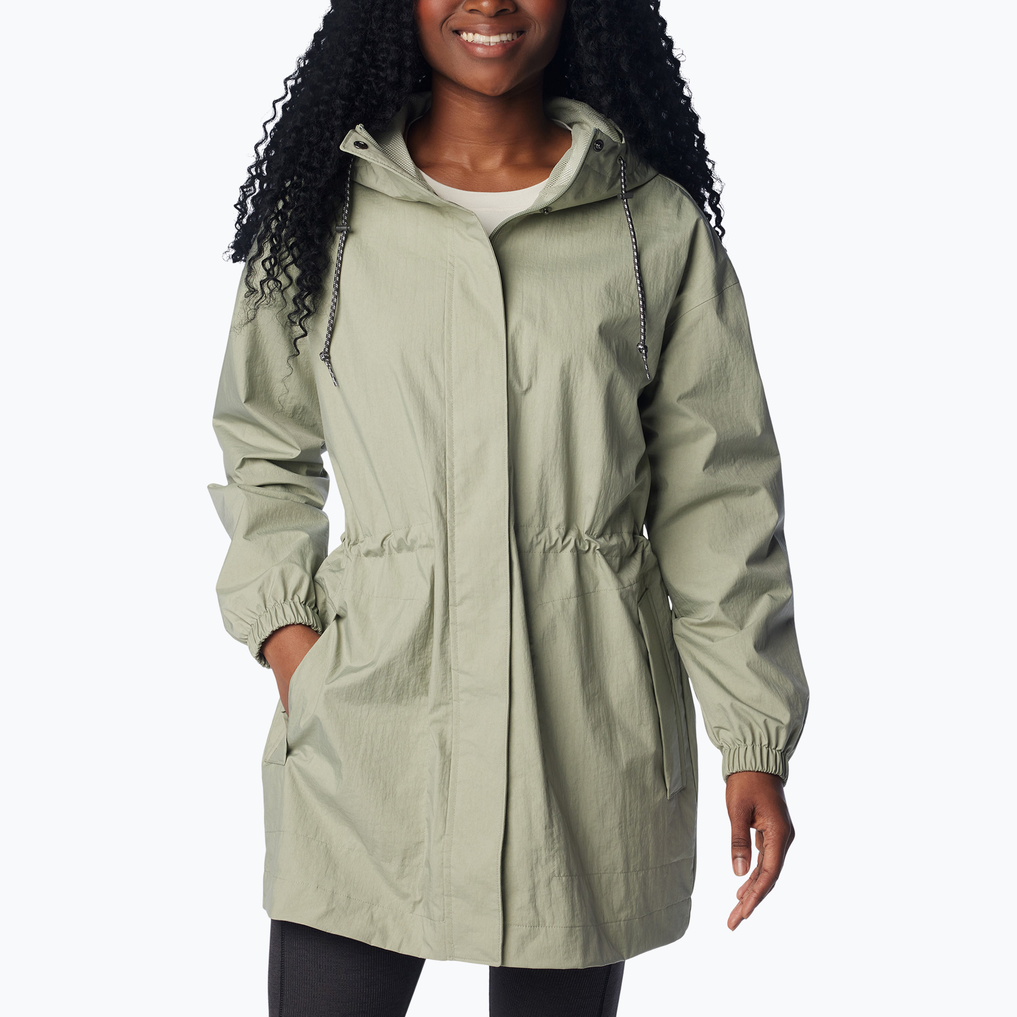 Kurtka hybrydowa damska Columbia Splash Side II parka safari crinkle 