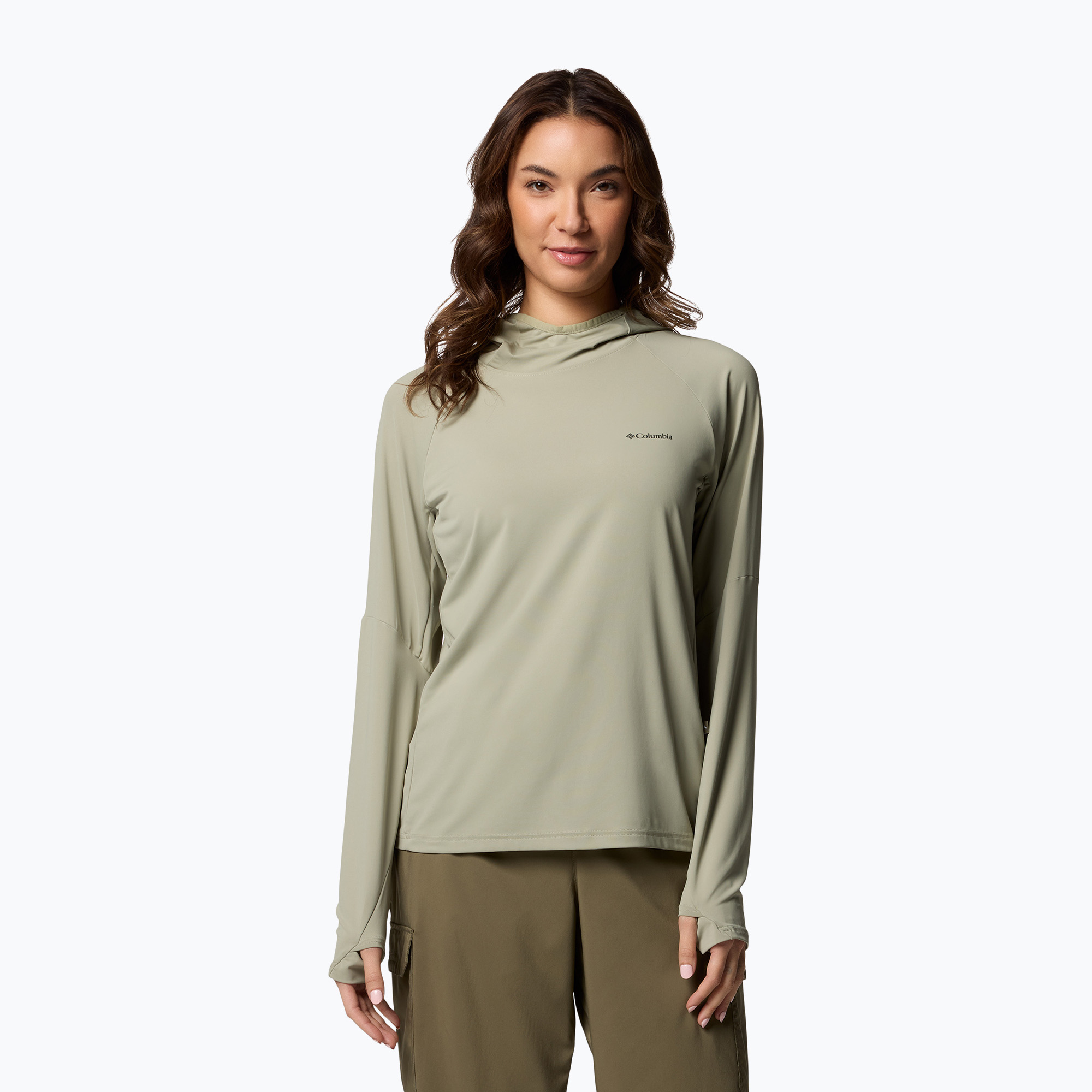 Bluza damska Columbia Skien Valley Hoodie safari 