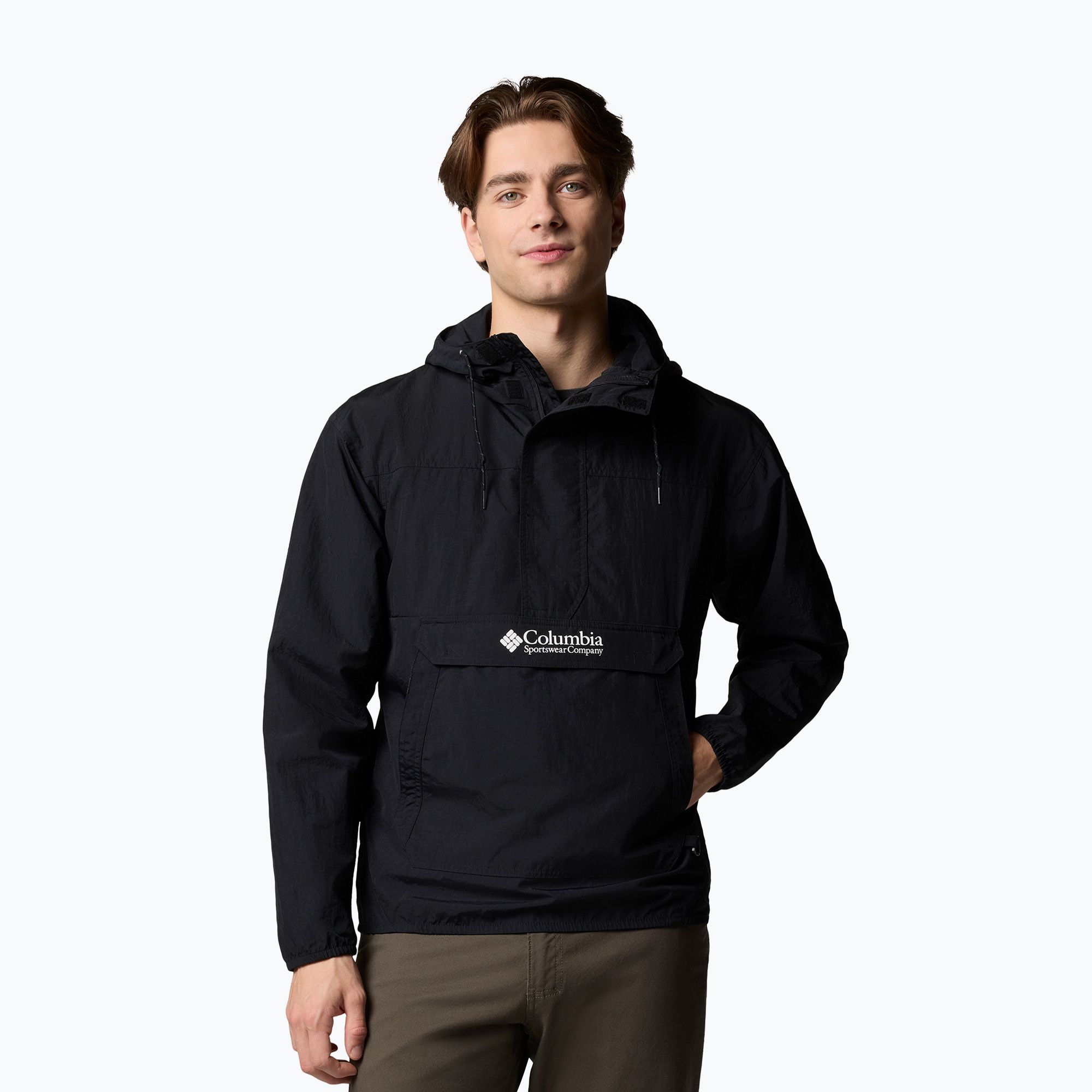 Kurtka przeciwwiatrowa męska Columbia Challenger Windbreaker Anorak black 
