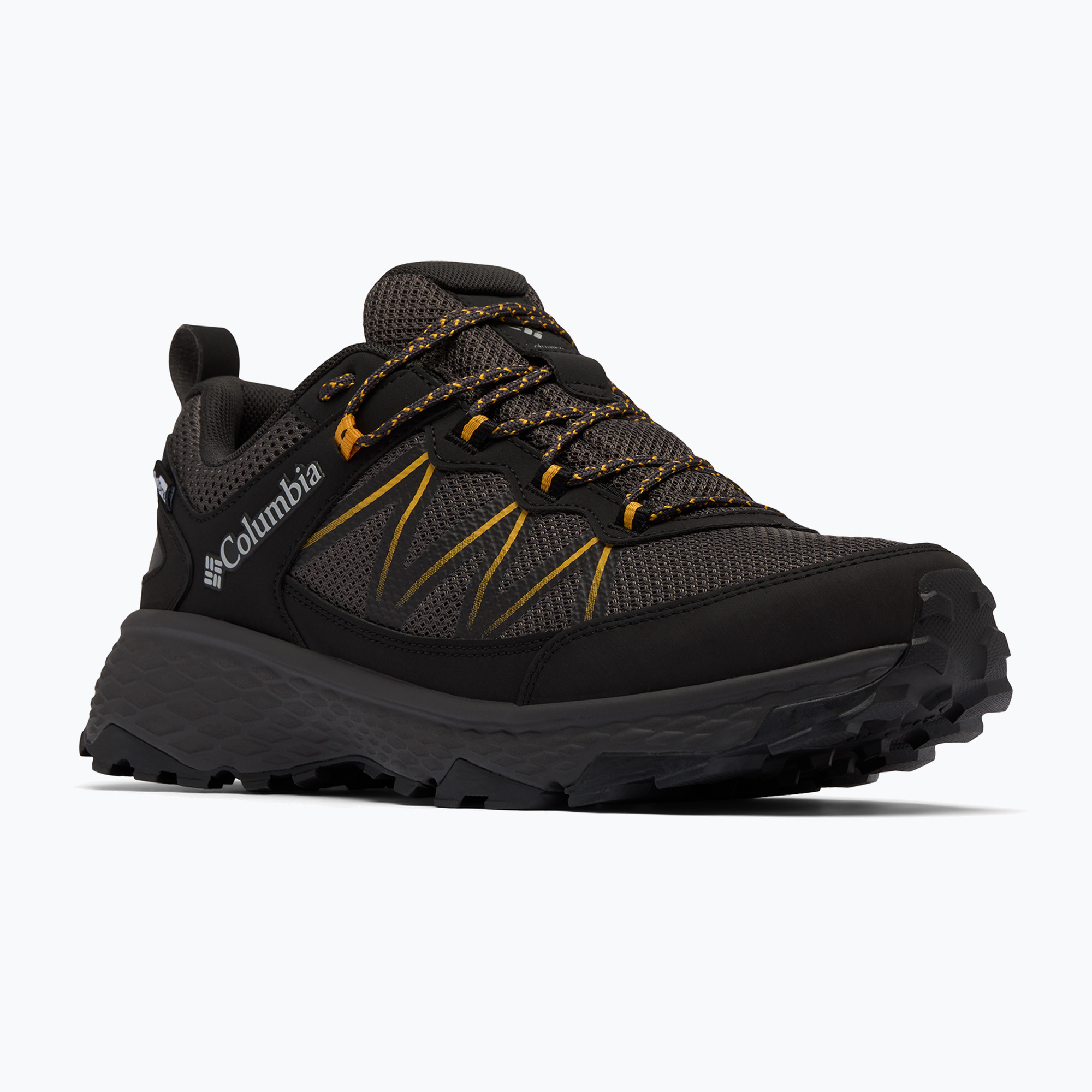 Buty trekkingowe męskie Columbia Peakfreak Rush Outdry black/raw honey 