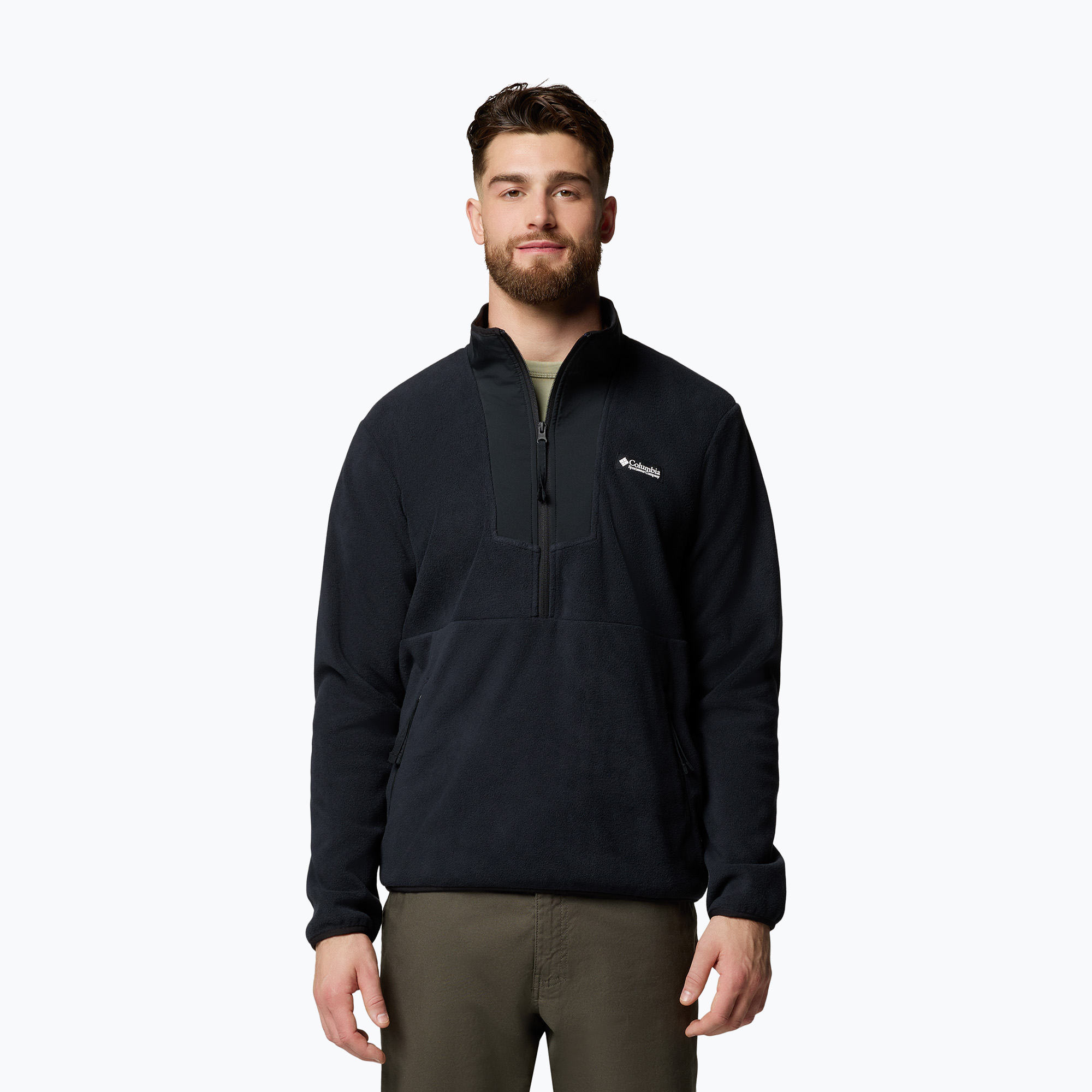 Bluza męska Columbia Sequoia Grove Half Zip Fleece black 