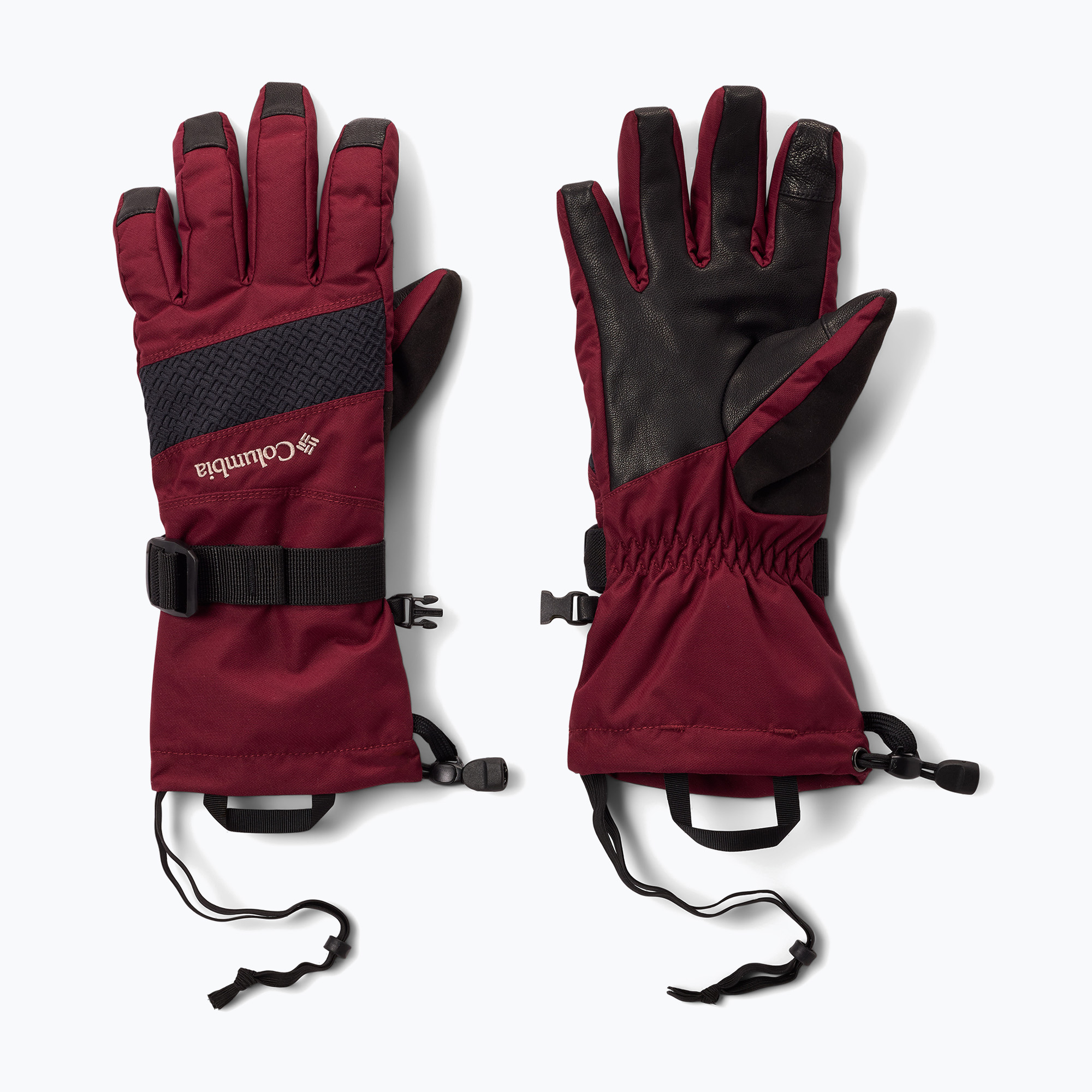 Rękawiczki trekkingowe damskie Columbia Whirlibird III rich wine 