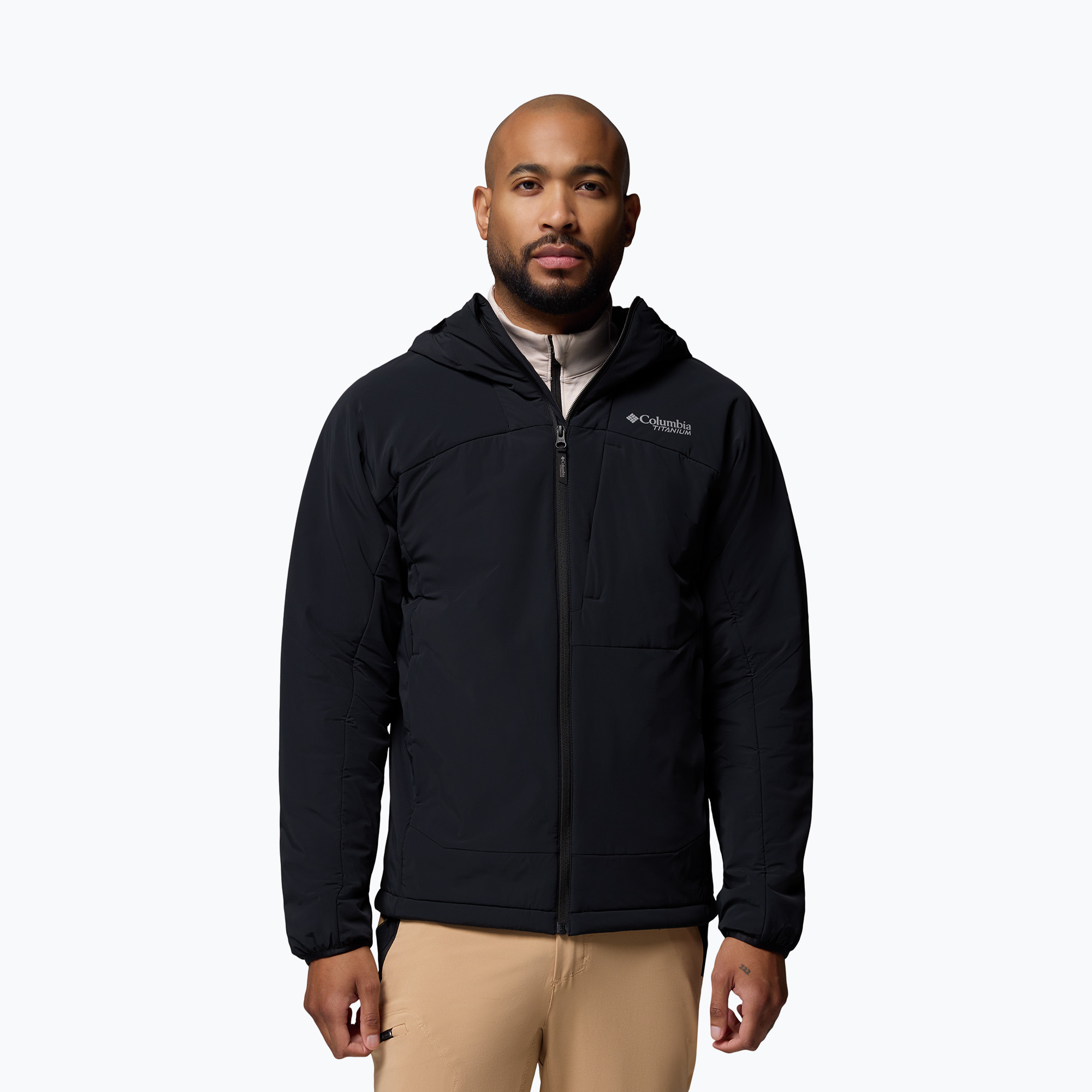 Kurtka ocieplana męska Columbia Silver Leaf Lite Hooded black 