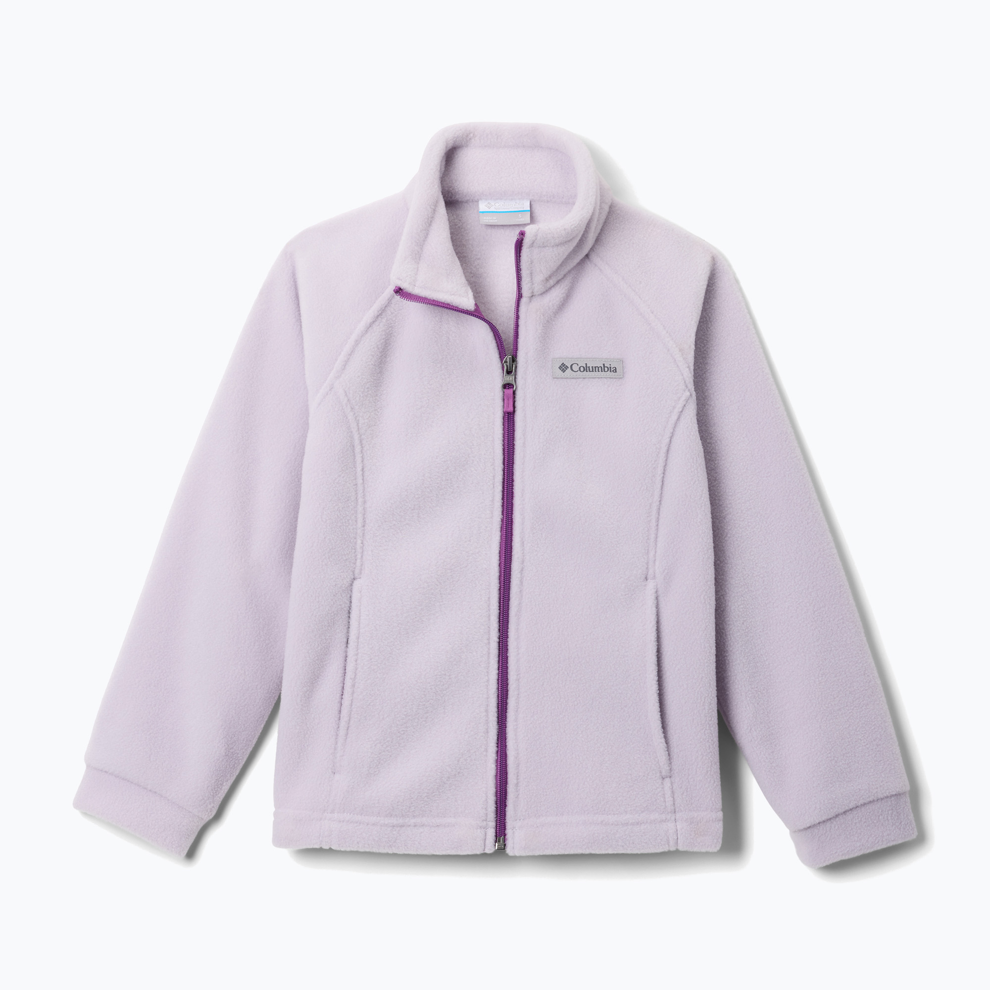 Bluza polarowa dziecięca Columbia Benton Springs Fleece lavender pearl 