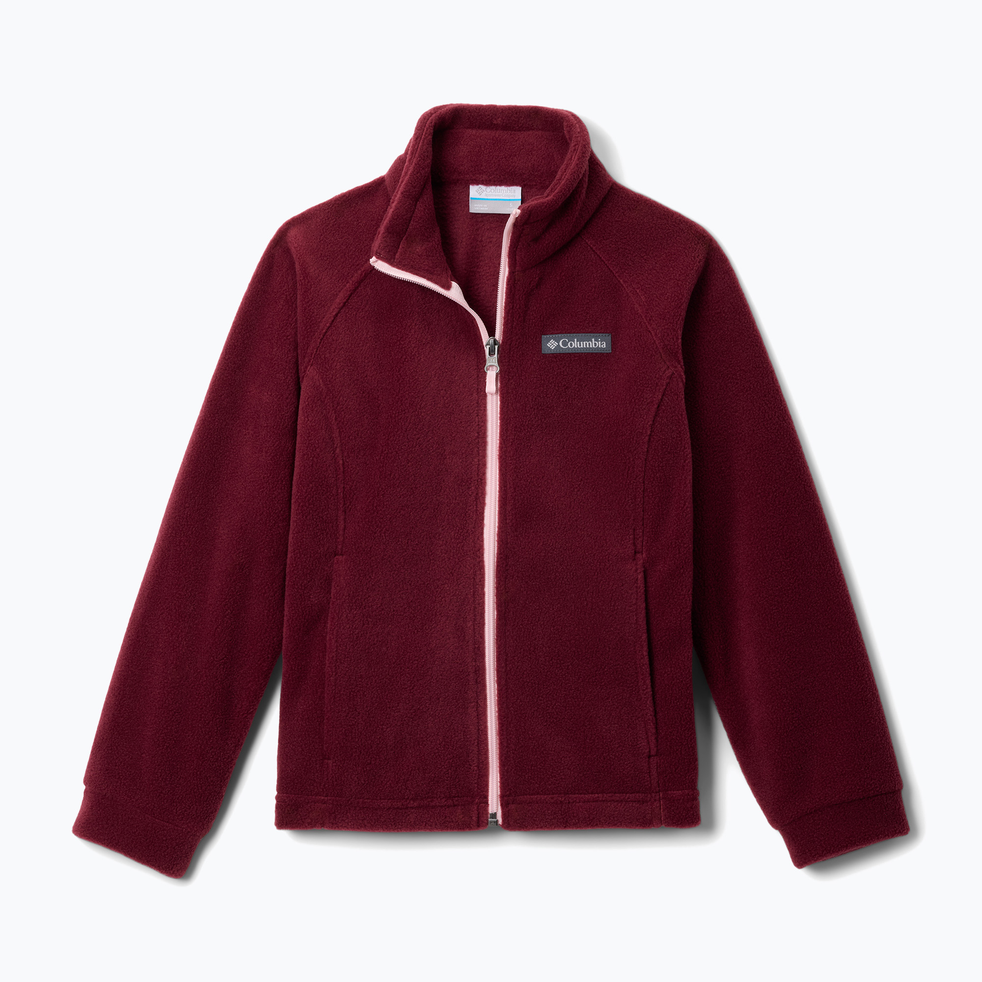 Bluza polarowa dziecięca Columbia Benton Springs Fleece rich wine 