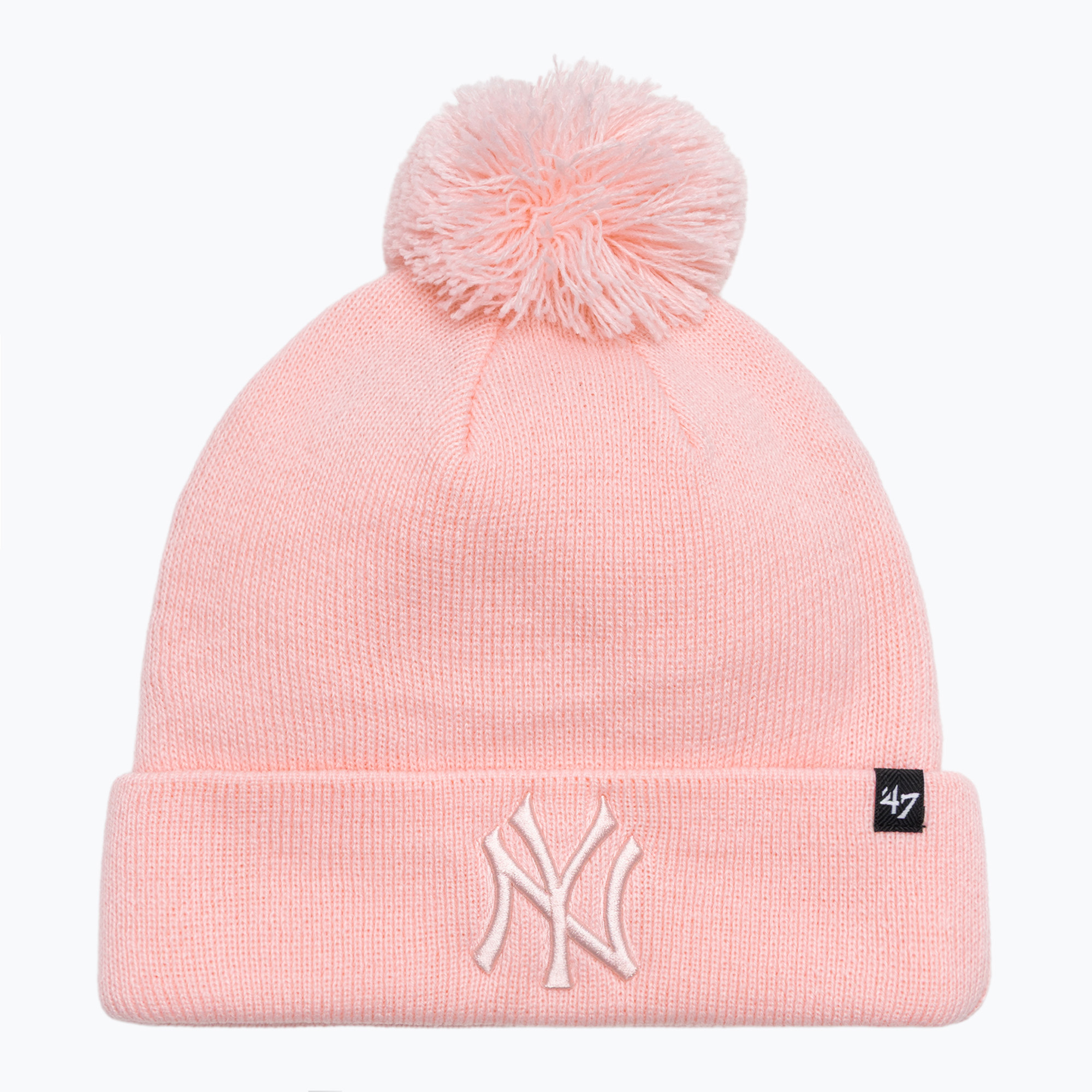 Zimní čepice 47 Brand MLB New York Yankees Breakaway pink