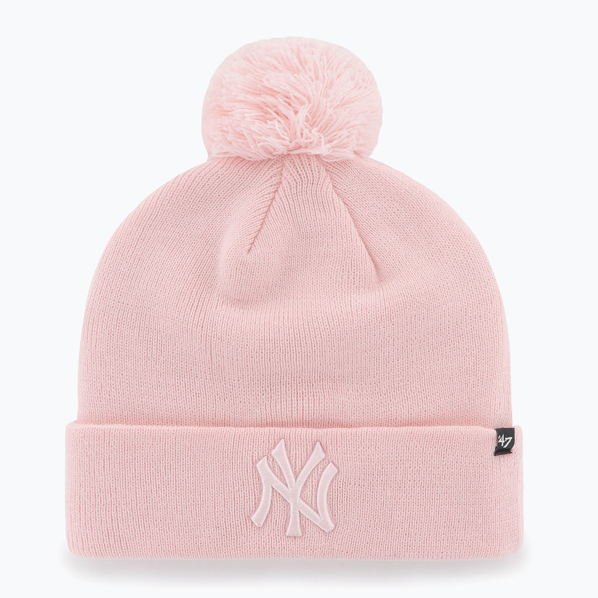 Зимна шапка 47 Brand MLB New York Yankees Breakaway pink 