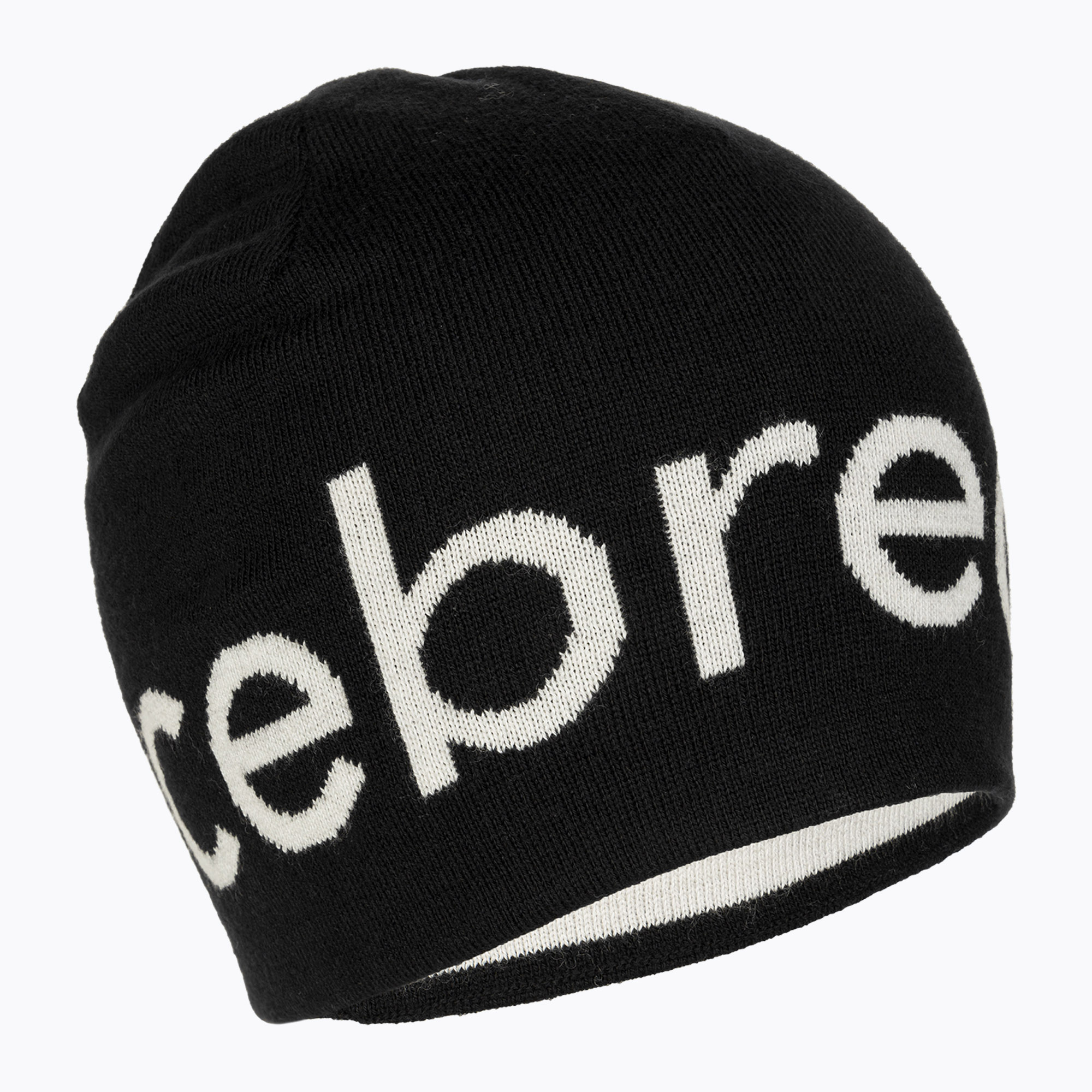 Czapka zimowa icebreaker Merino Icebreaker Beanie black/ecru hthr 