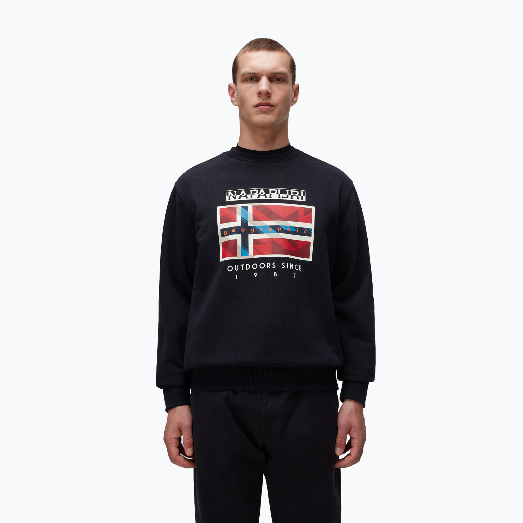 Bluza męska Napapijri B-Dorees C black 041 