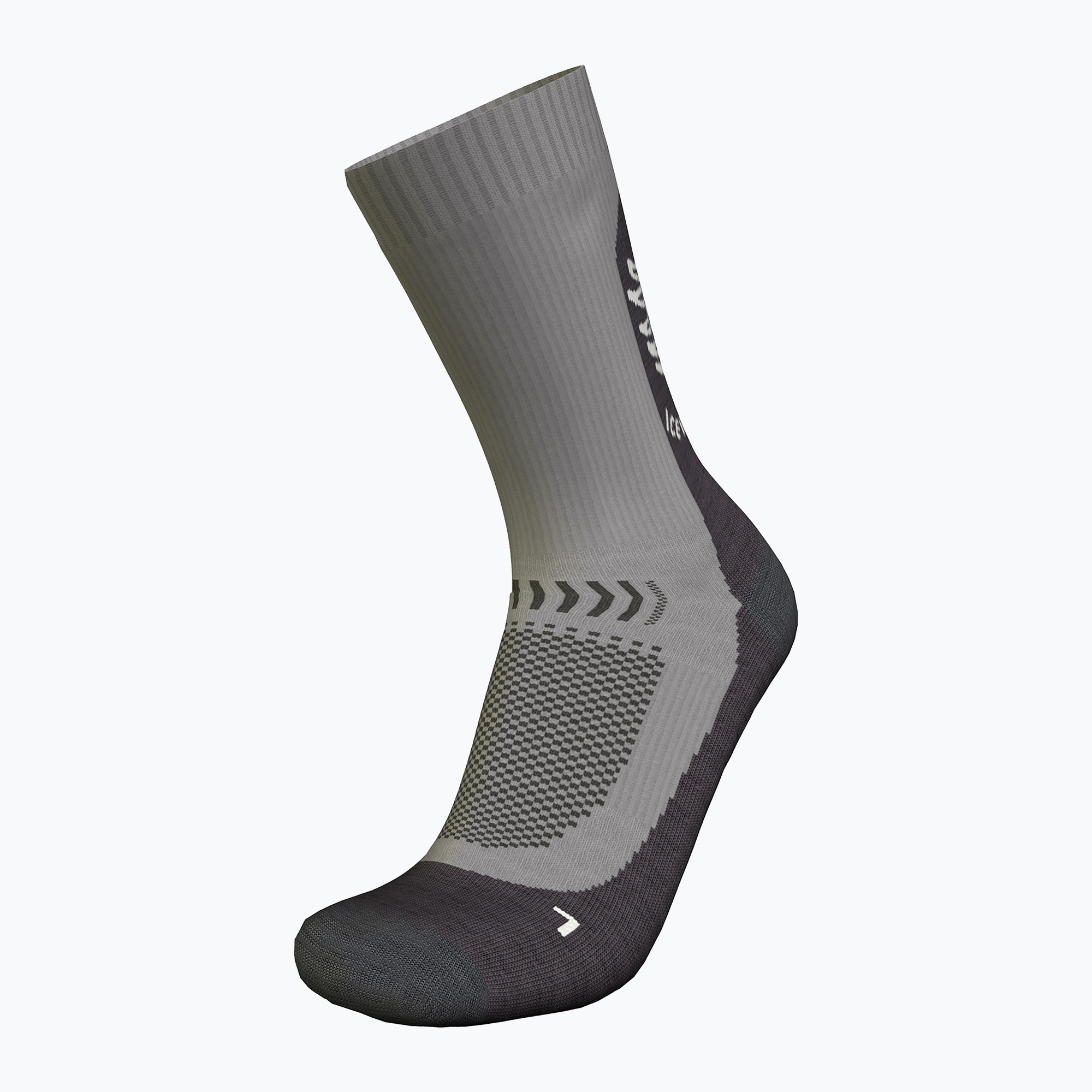 Skarpety damskie icebreaker Merino Hike+ Light Crew Fresh Fern alloy/obsidian/snow 