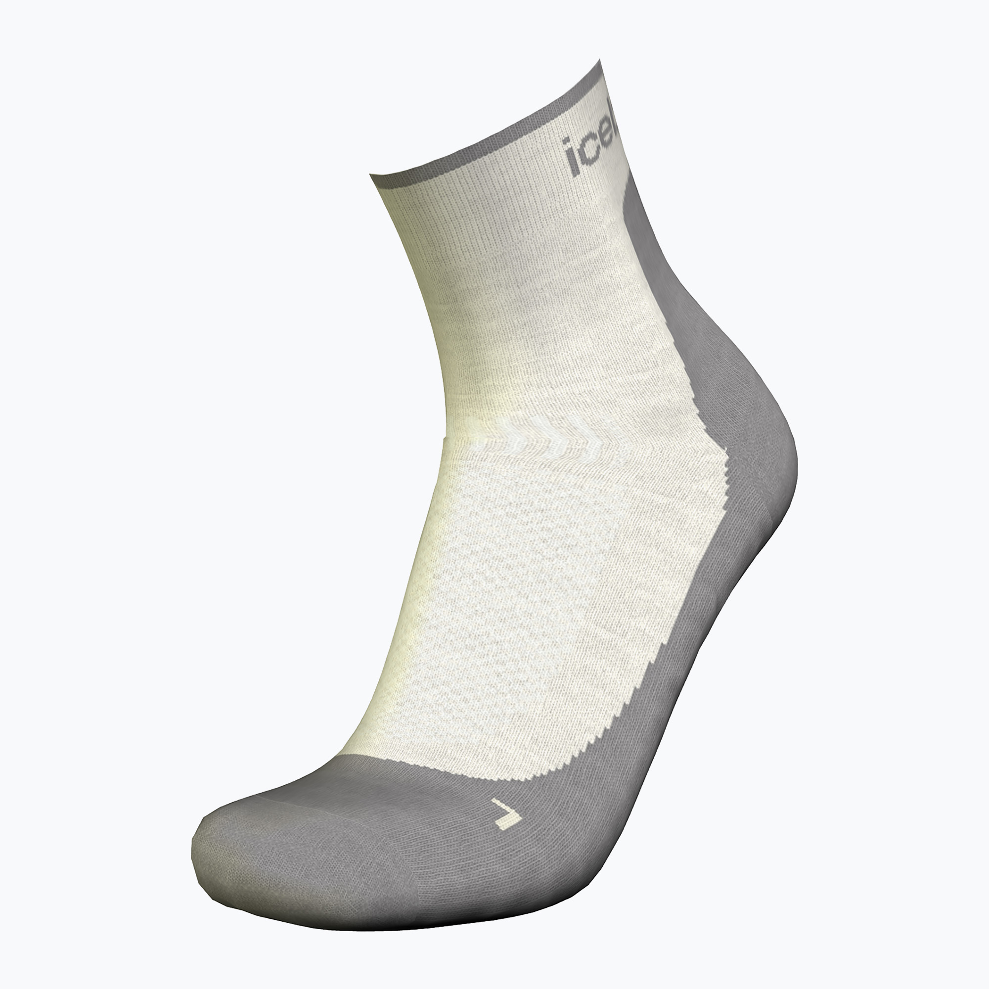 Skarpety damskie icebreaker Merino Hike+ Light Mini ecru hthr/alloy 