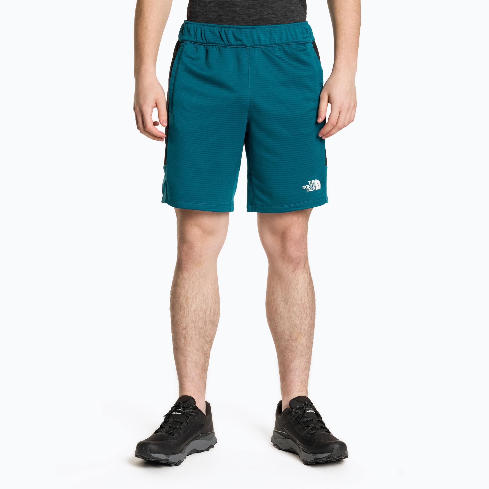 Spodenki do biegania męskie The North Face Mountain Athletics Fleece blue coral/black 