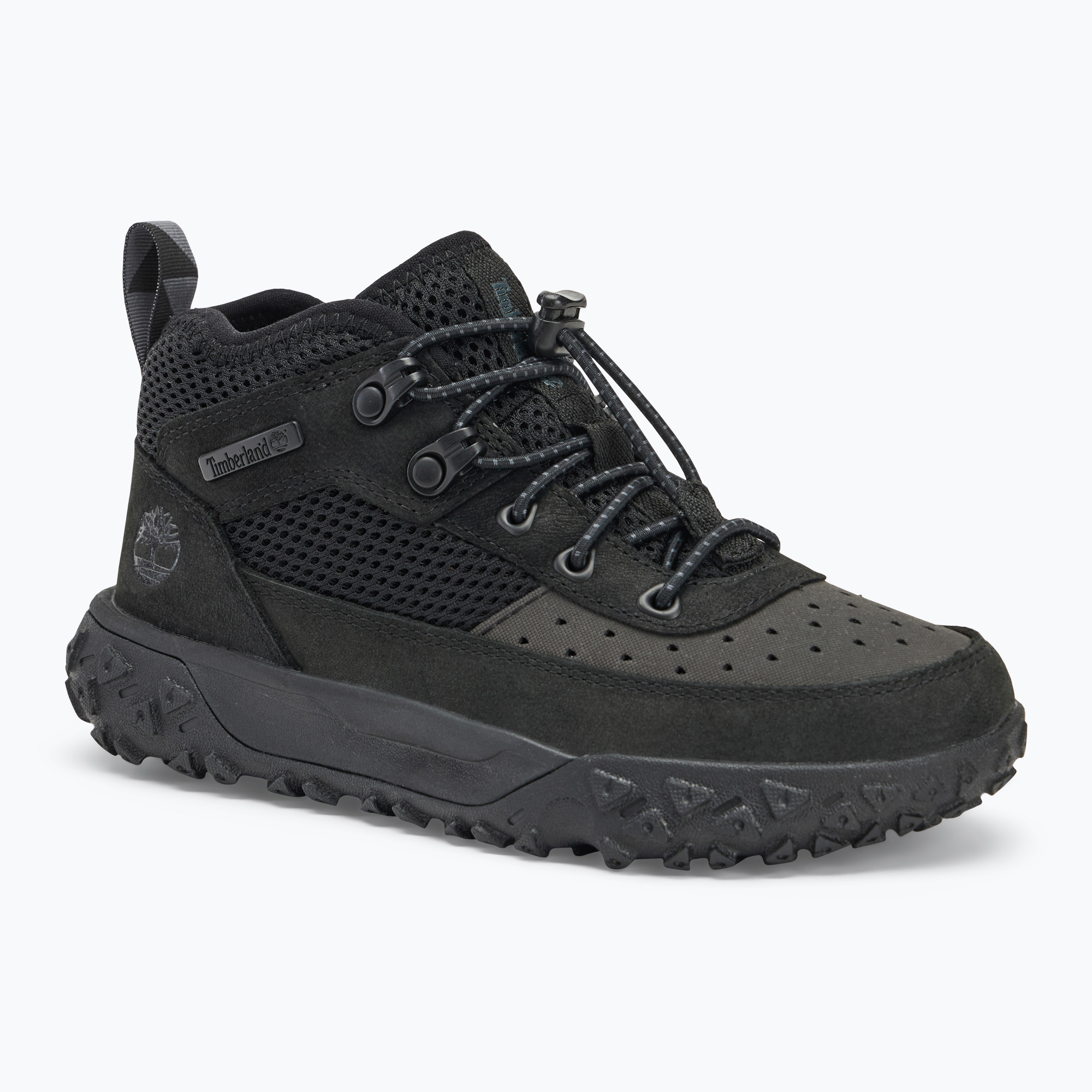 Buty dziecięce Timberland Greenstride Motion 6 Leather Super Ox jet black 