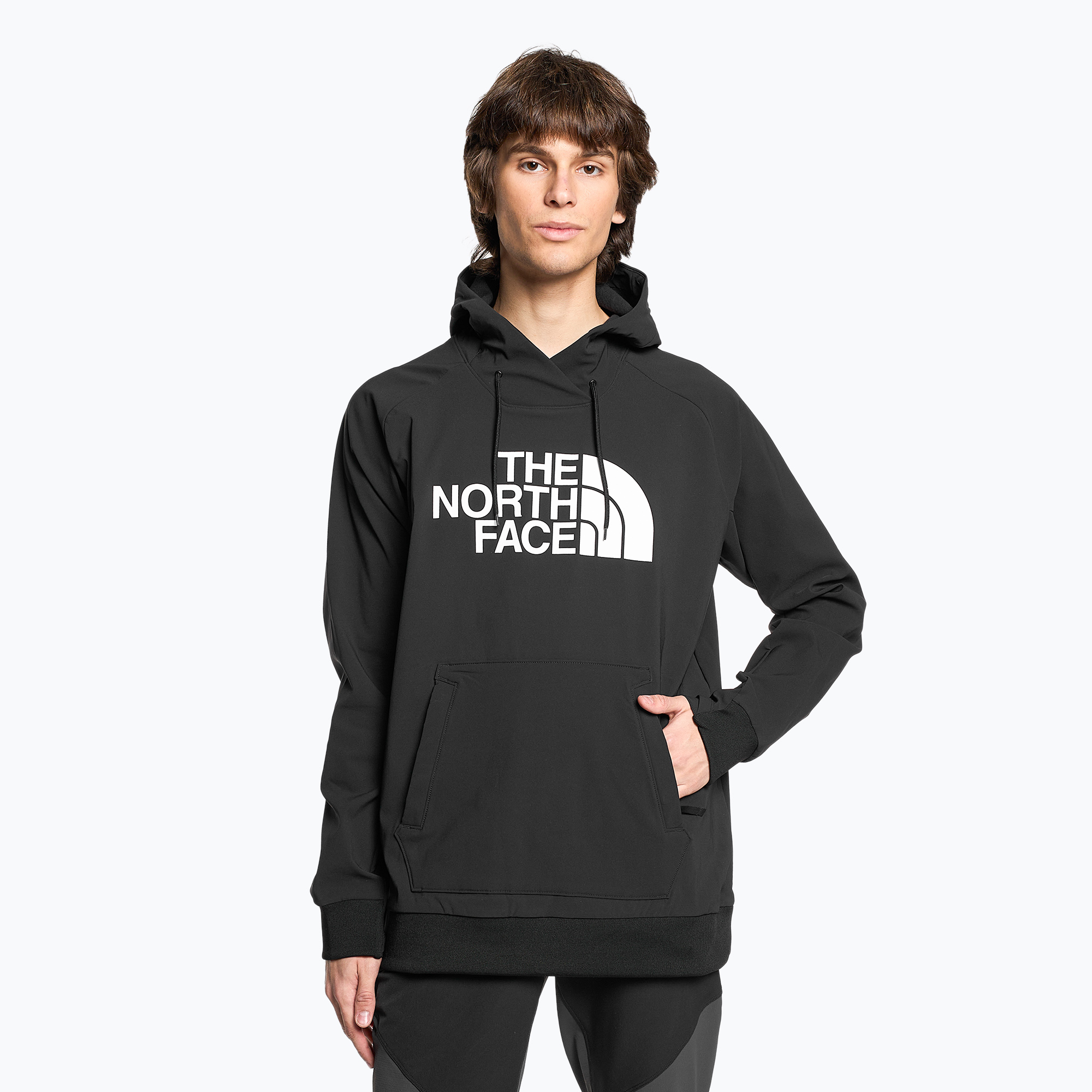 Pánska trekingová mikina The North Face Tekno Logo Hoodie black (Tekno Logo Hoodie)