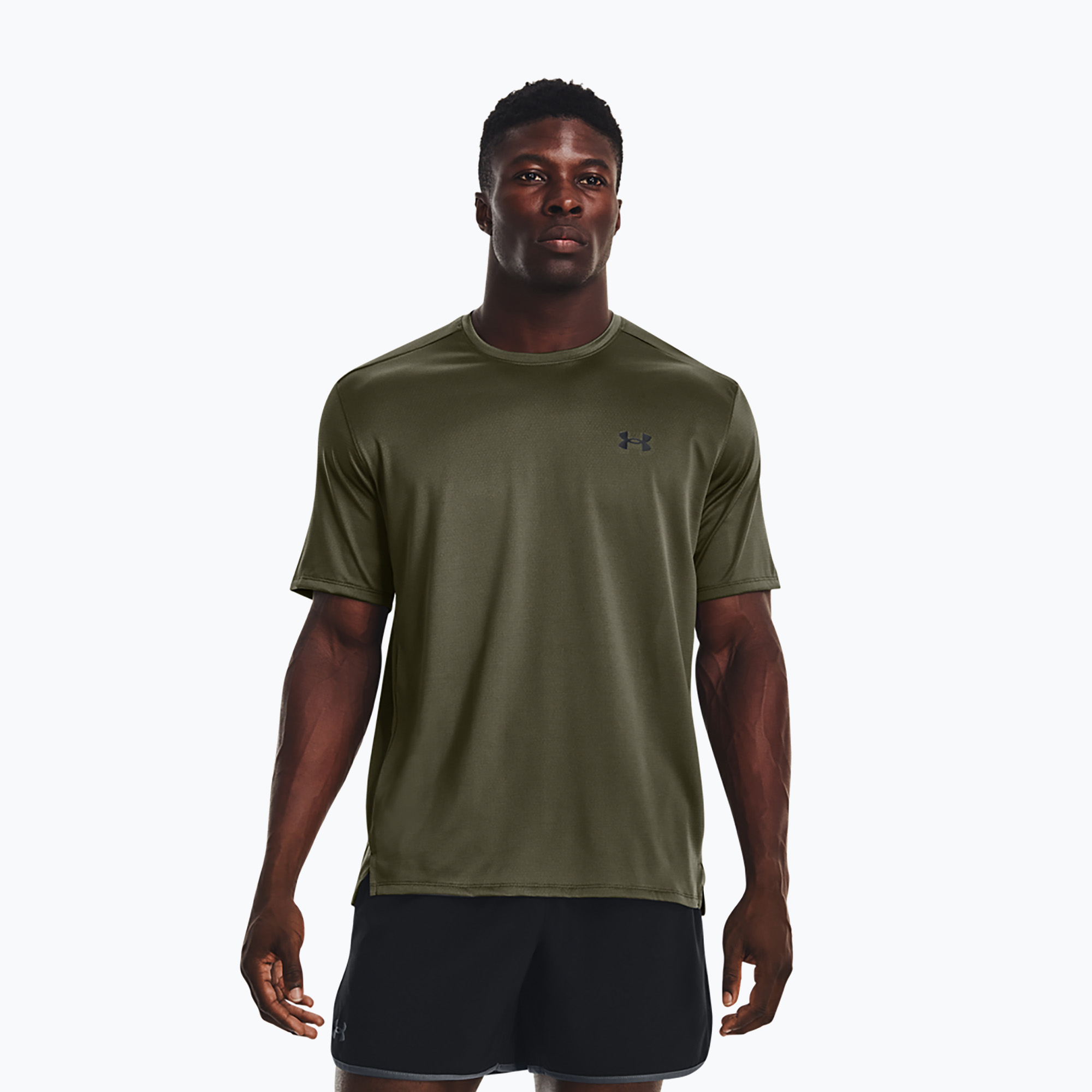 Koszulka treningowa męska Under Armour Tech Vent marine od green/ultimate black 