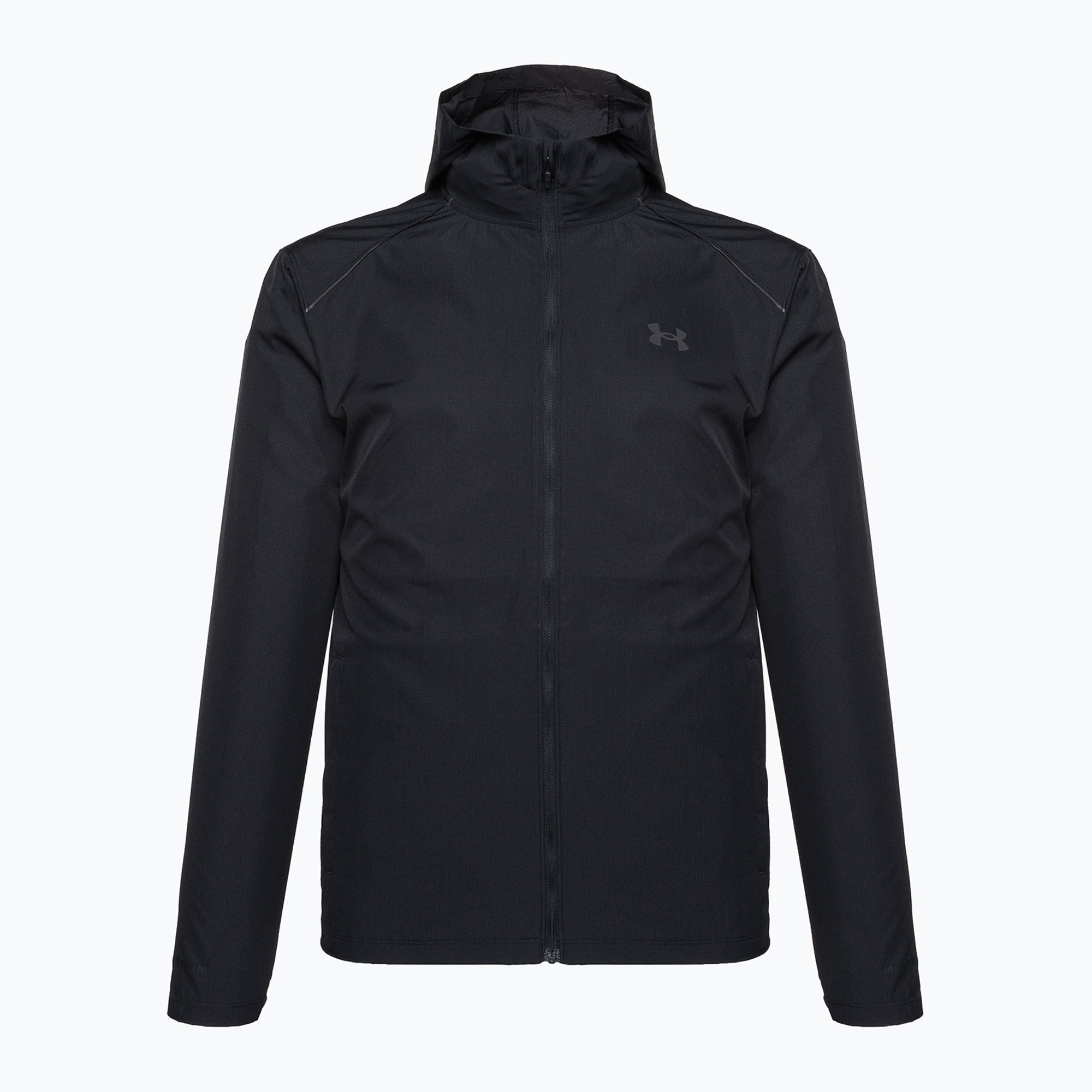 Kurtka do biegania męska Under Armour Storm Run Hooded black/jet gray/reflective 