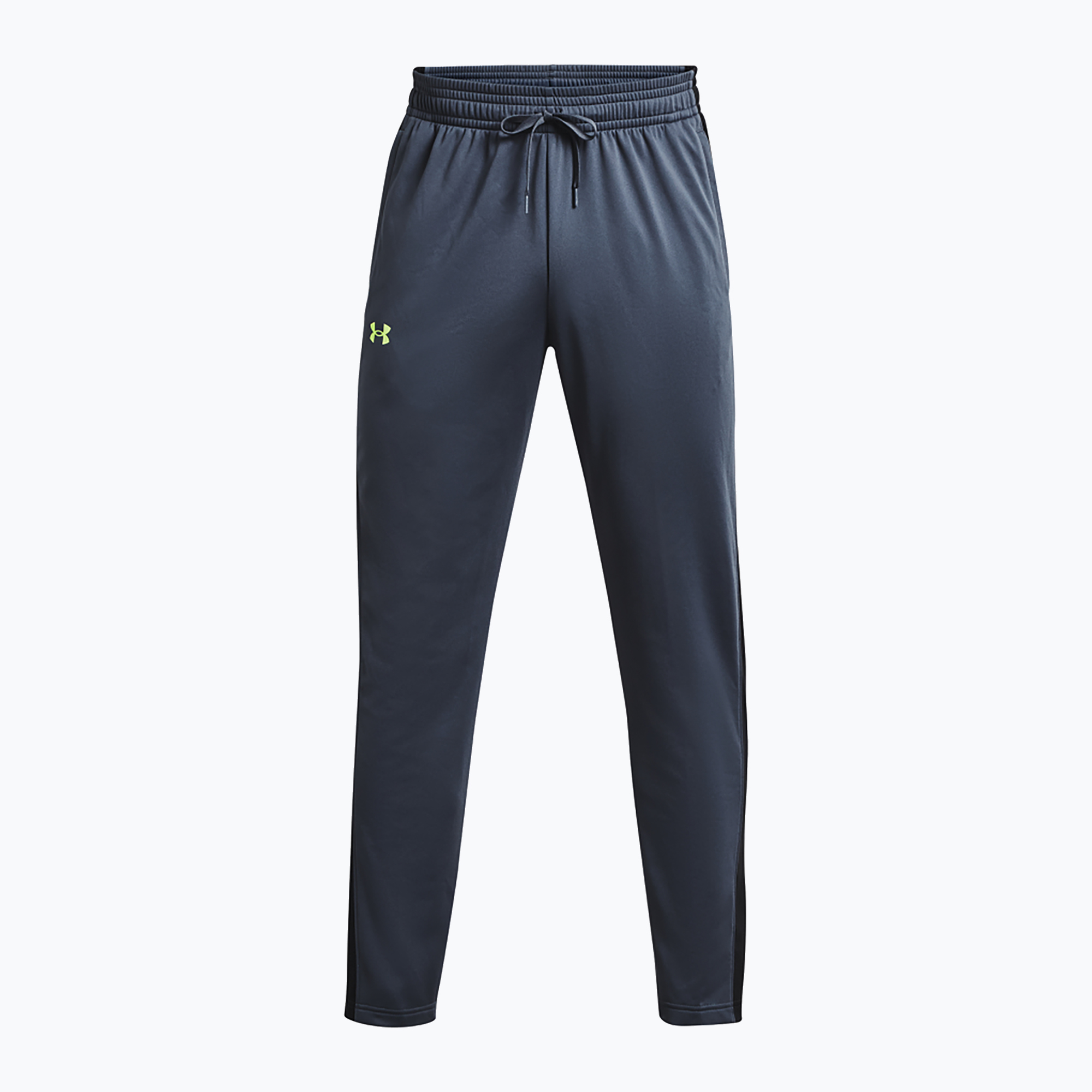 Spodnie treningowe męskie Under Armour Brawler downpour gray/black/lime surge 