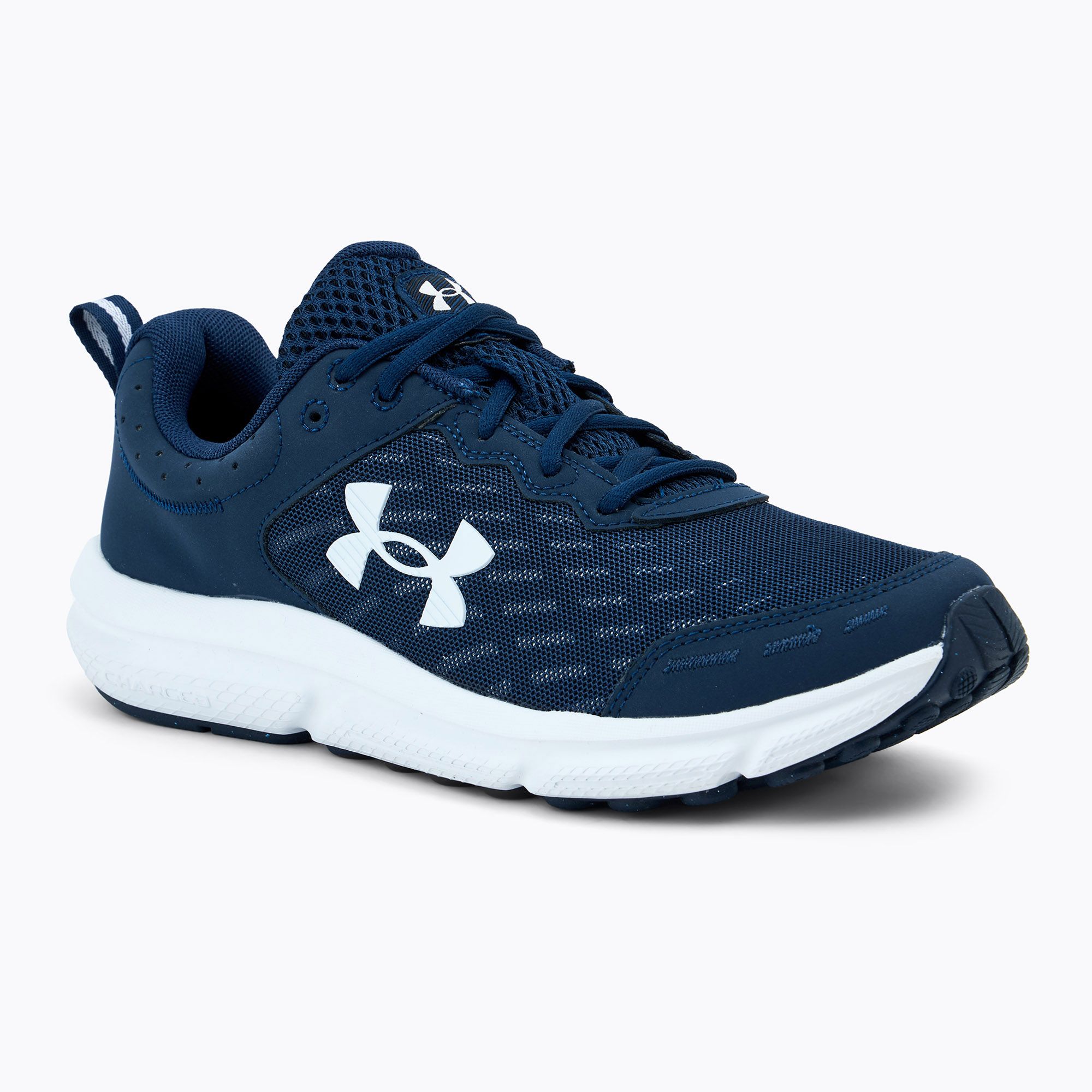 Buty do biegania męskie Under Armour Charged Assert 10 academy/academy/white 