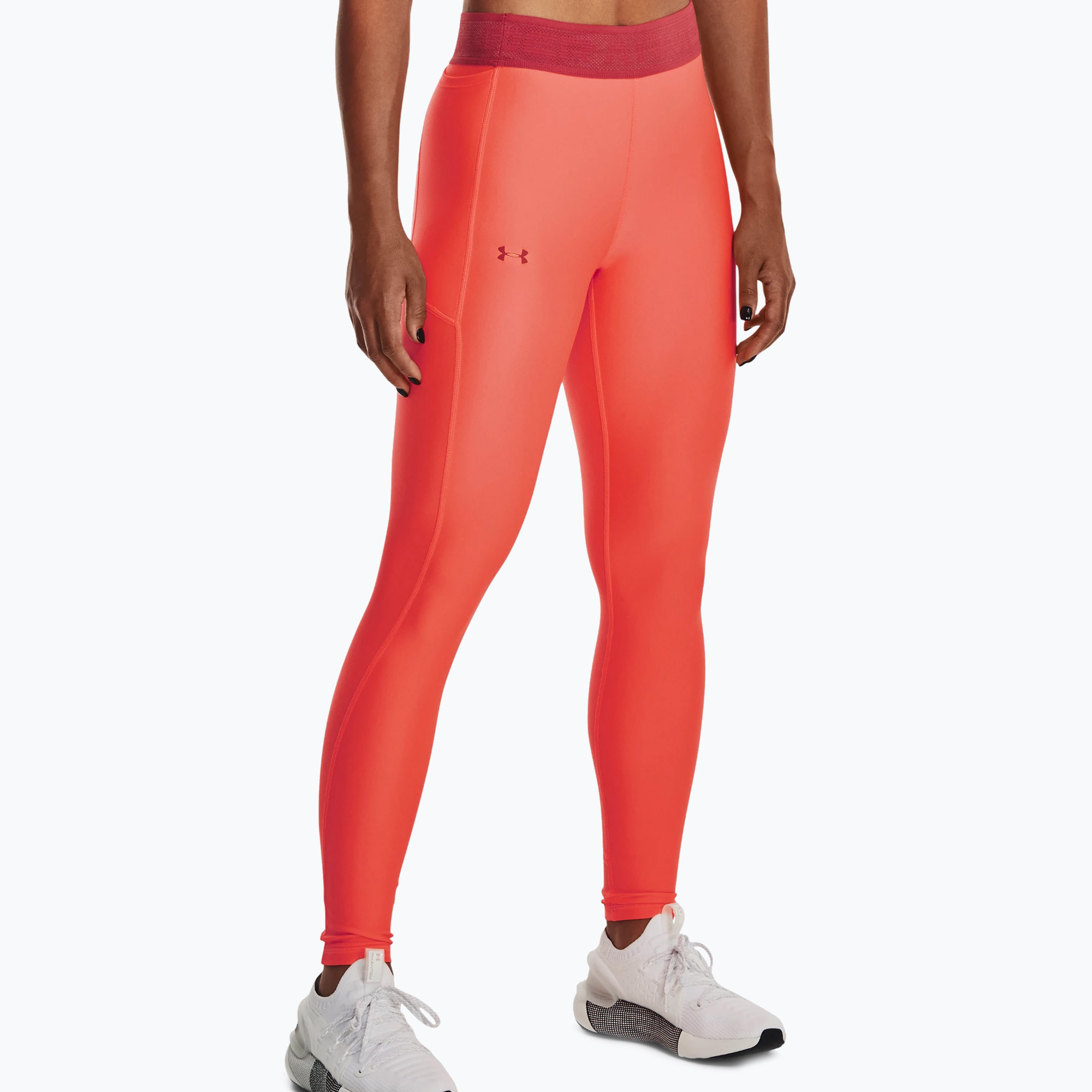 Dámske legíny Under Armour Branded WB oranžová 1377089 (Armour Branded WB 1377089)