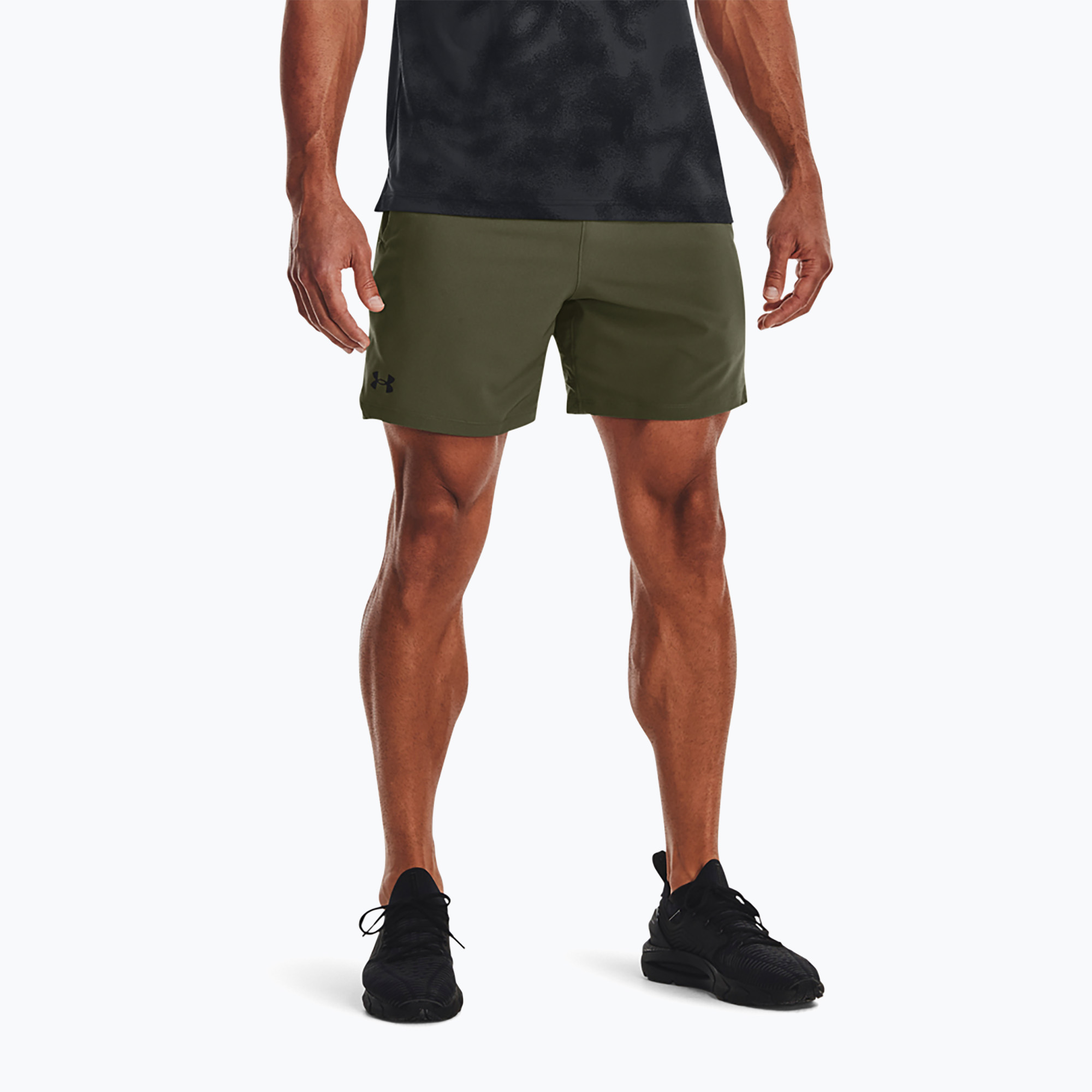Spodenki treningowe męskie Under Armour UA Vanish Woven 6in marine od green/black 