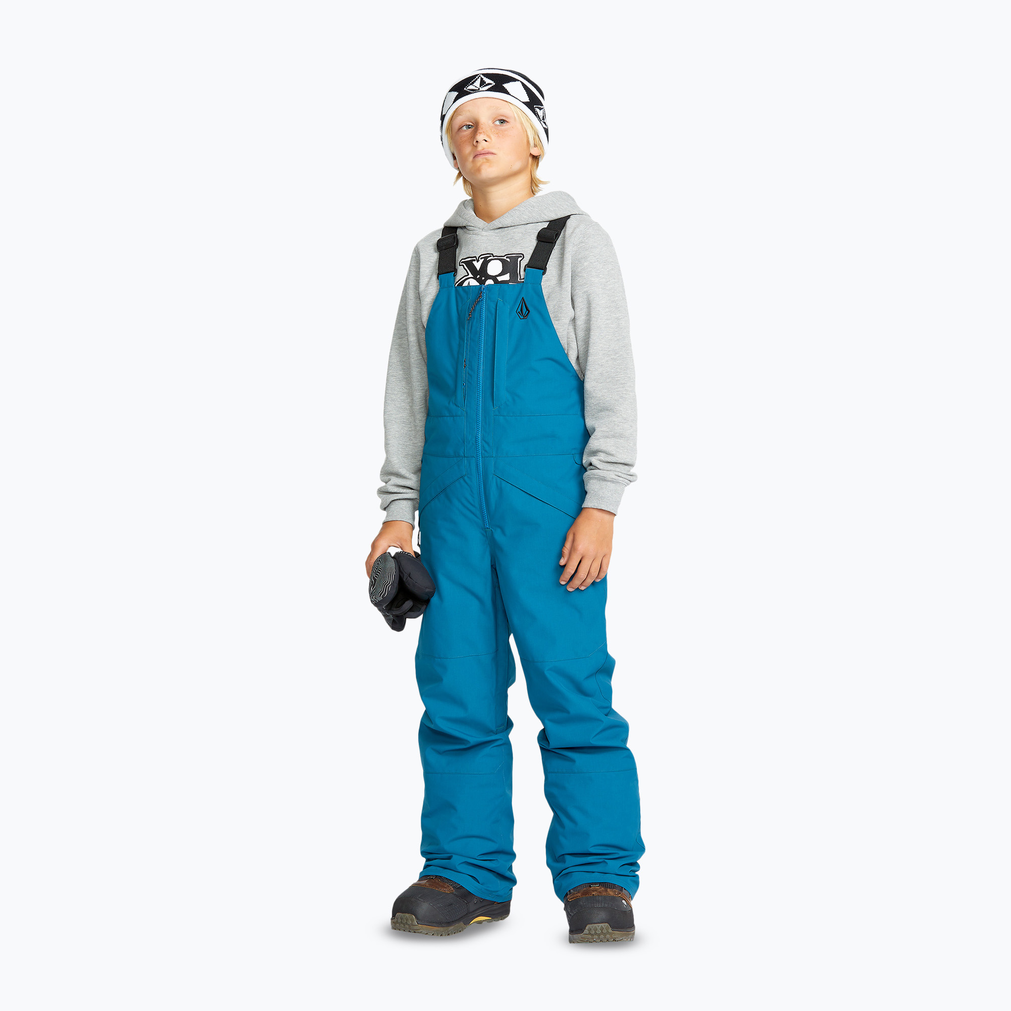 Detské snowboardové nohavice Volcom Barkley Ins Bib Overall cobalt (Barkley Ins Bib Overall I1252501-CBT)