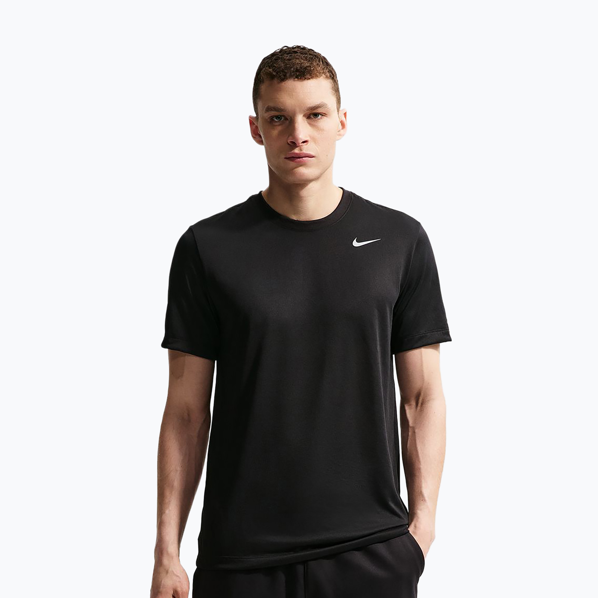 Koszulka treningowa męska Nike Dri-FIT Legend black/matte silver 