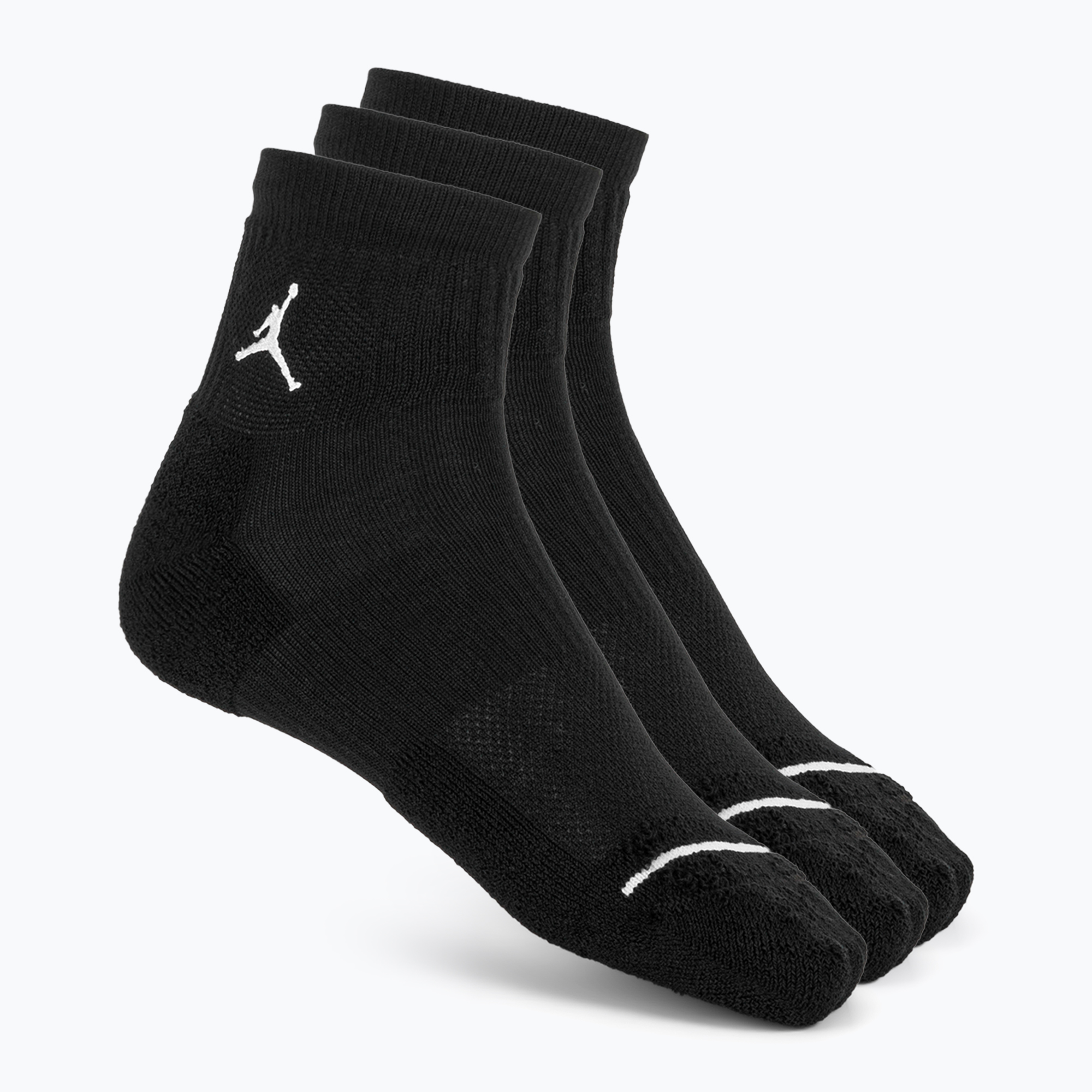 Ponožky Jordan Everyday Ankle 3 páry black/white