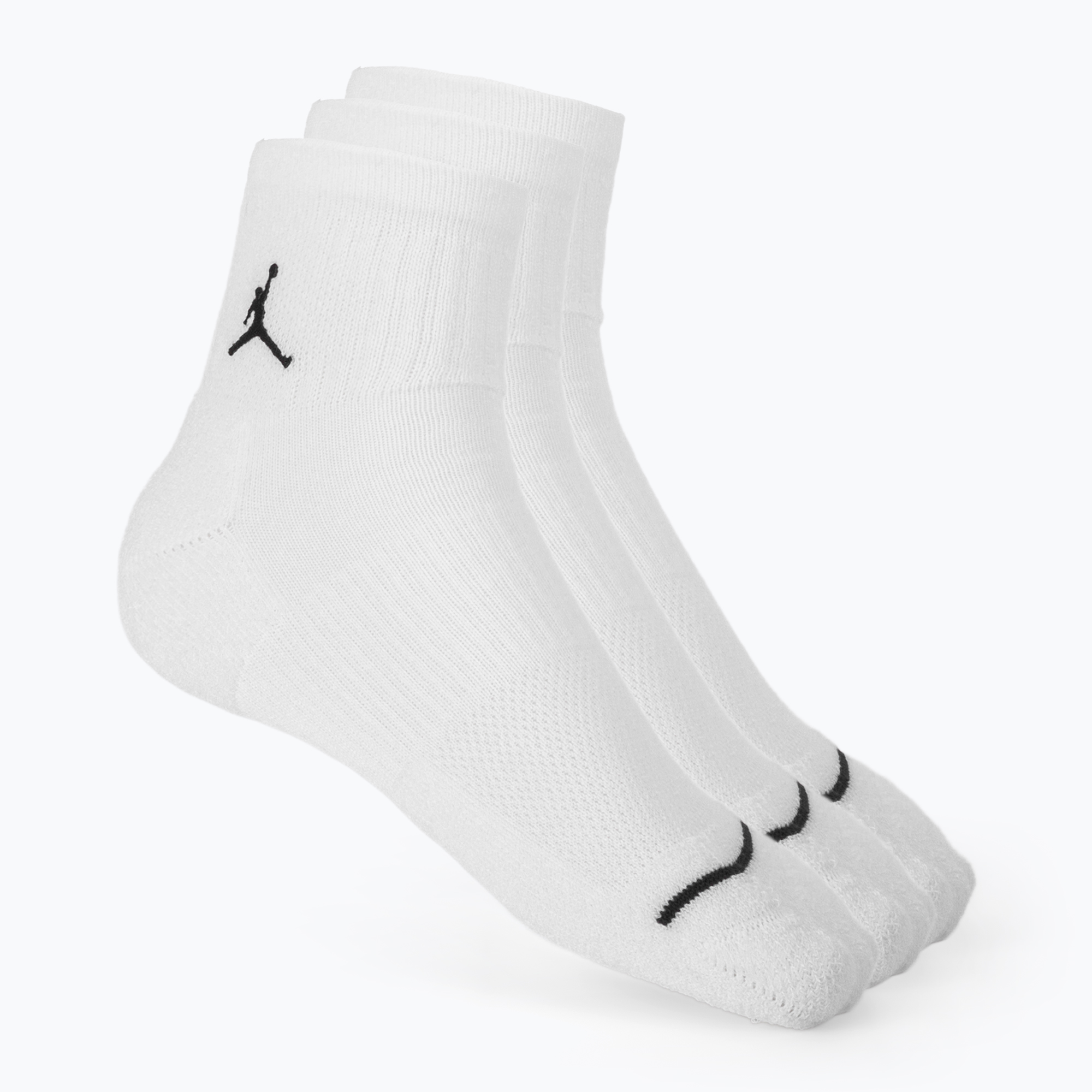 Ponožky Jordan Everyday Ankle 3 páry white/black
