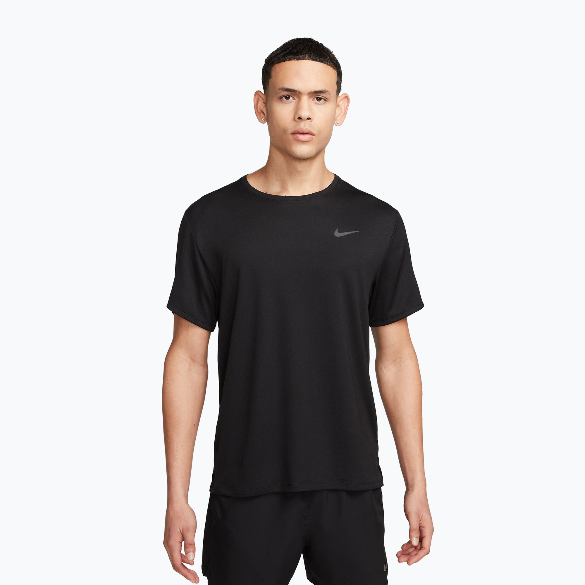 Мъжка тениска за бягане Nike Miler Dri-Fit UV black