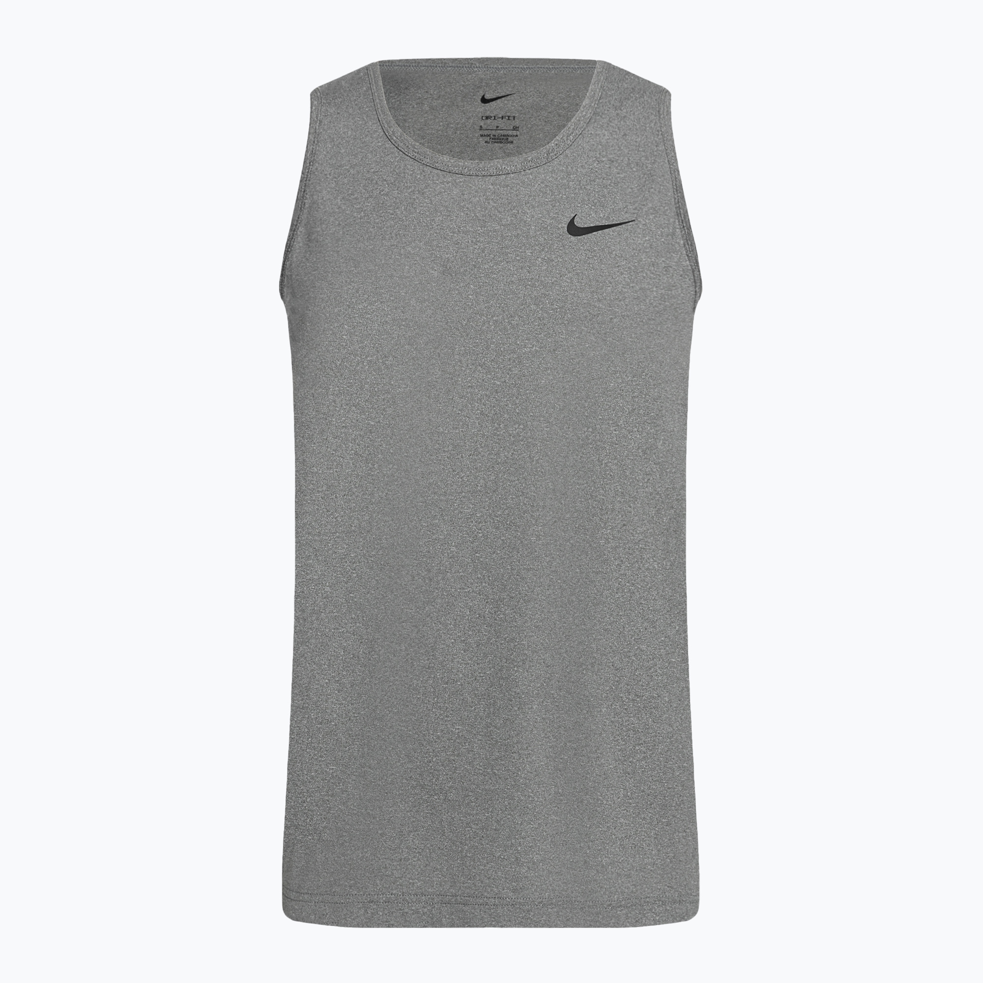 Koszulka treningowa męska Nike Dri-Fit Hyverse smoke grey/heather/black 
