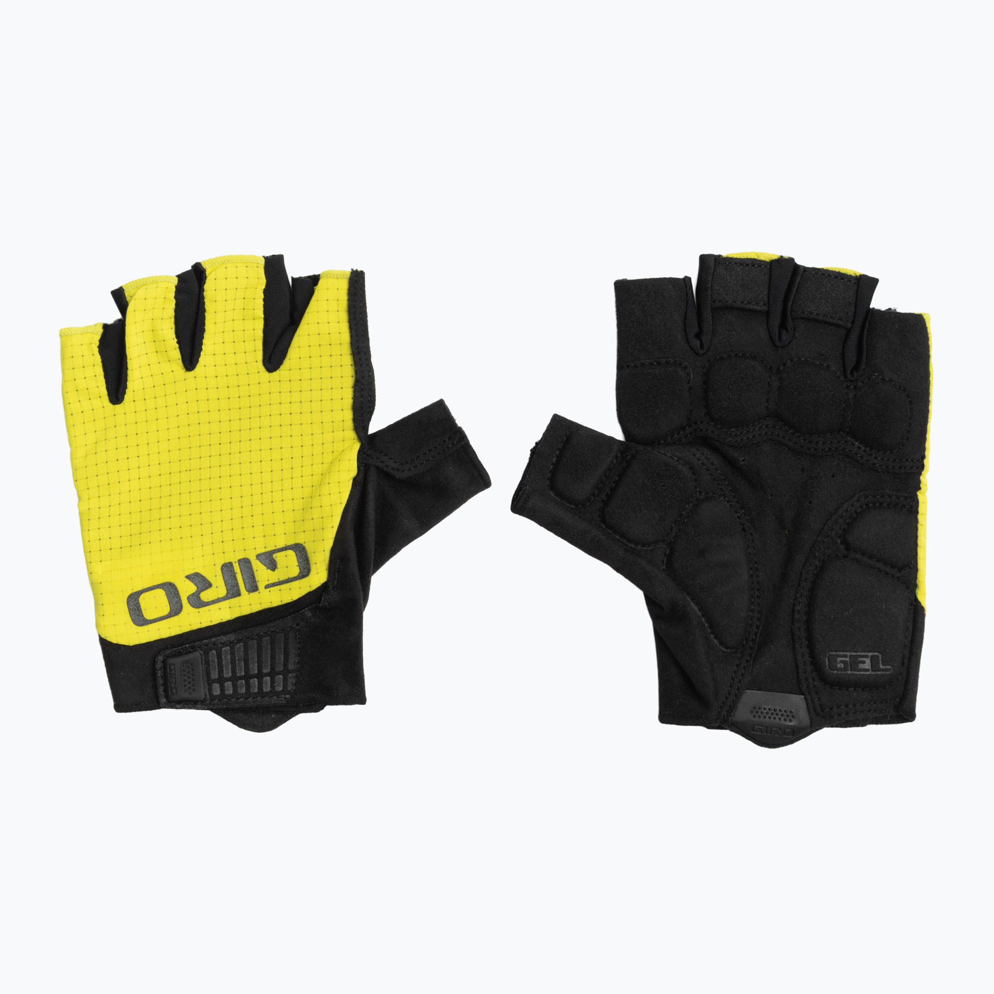 Мъжки ръкавици за колоездене Giro Bravo Gel II highlight yellow