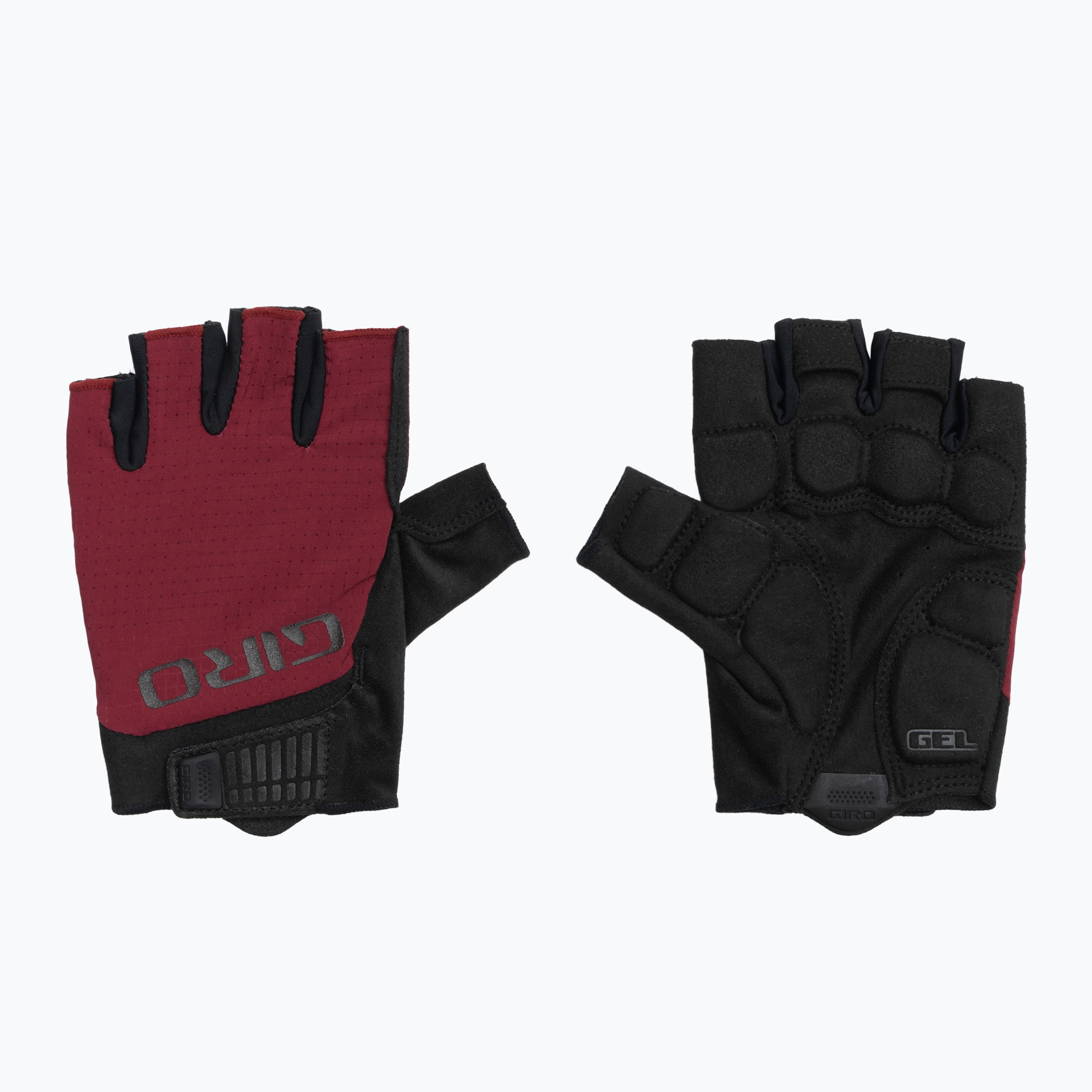 Mănuși de ciclism pentru bărbați  Giro Bravo Gel II ox red