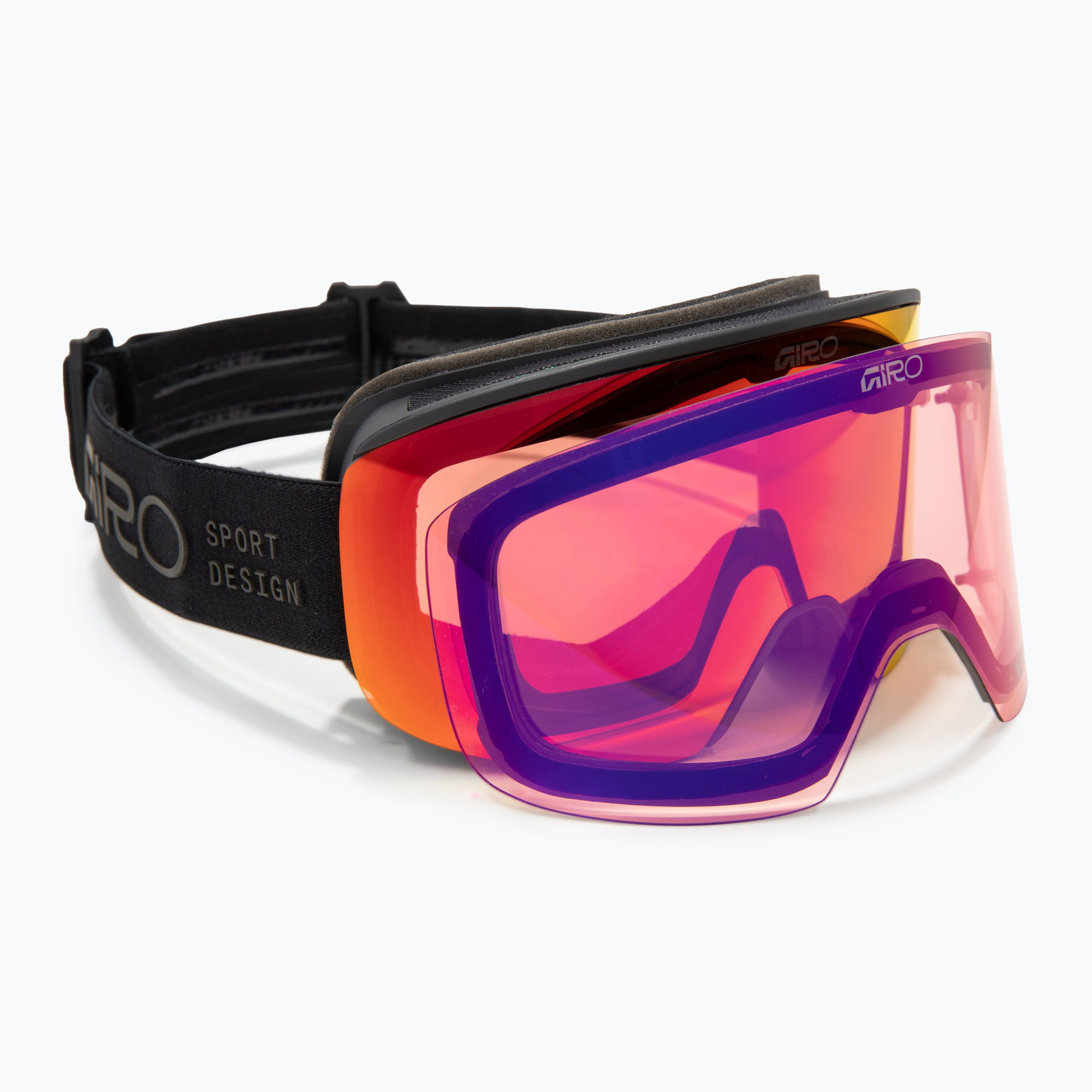Síszemüveg Giro Axis black stacked/vivid ember/vivid infrared (Axis GR-7171596)